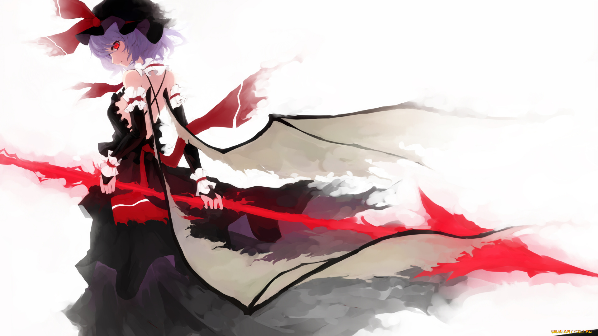 аниме, touhou, ремилия, скарлет