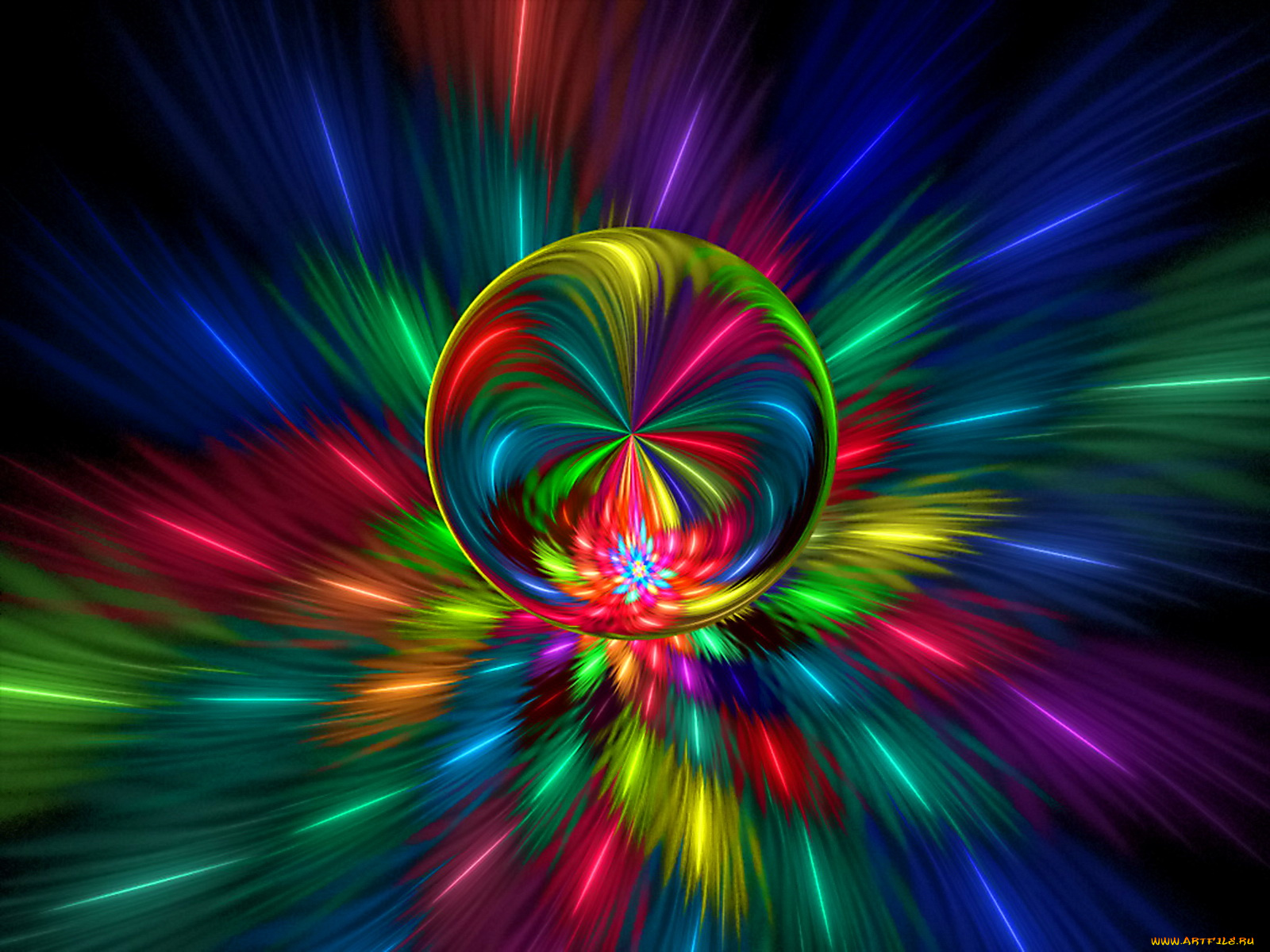 3д, графика, fractal, фракталы, узор, фон