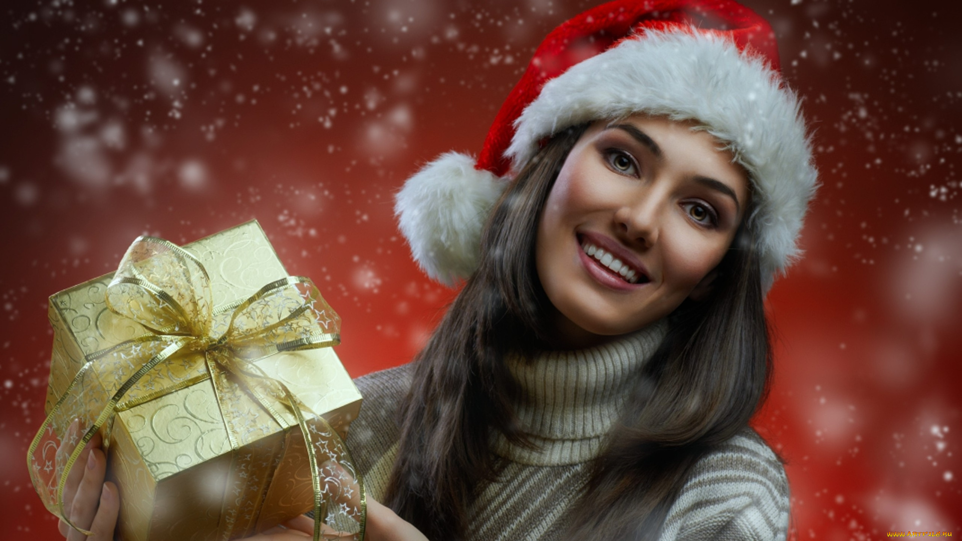 -Unsort, Снегурочки, девушки, unsort, снегурочки, новый, год, подарок