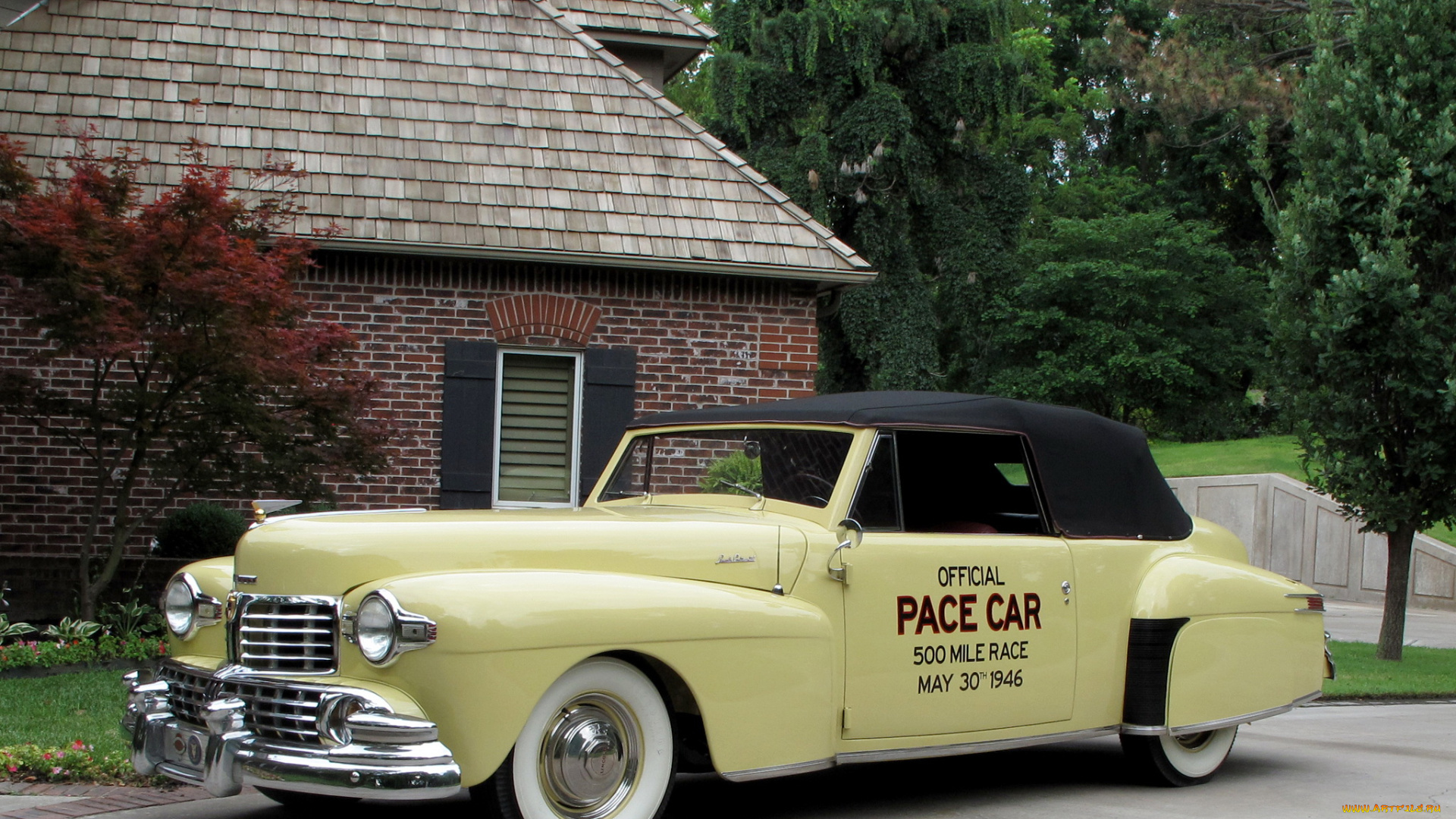 lincoln, continental, indy, pace, car, 1946, автомобили, ретро