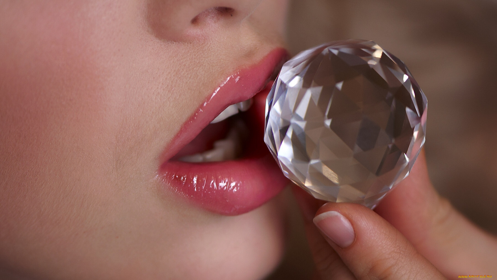 разное, губы, стеклянный, шарик