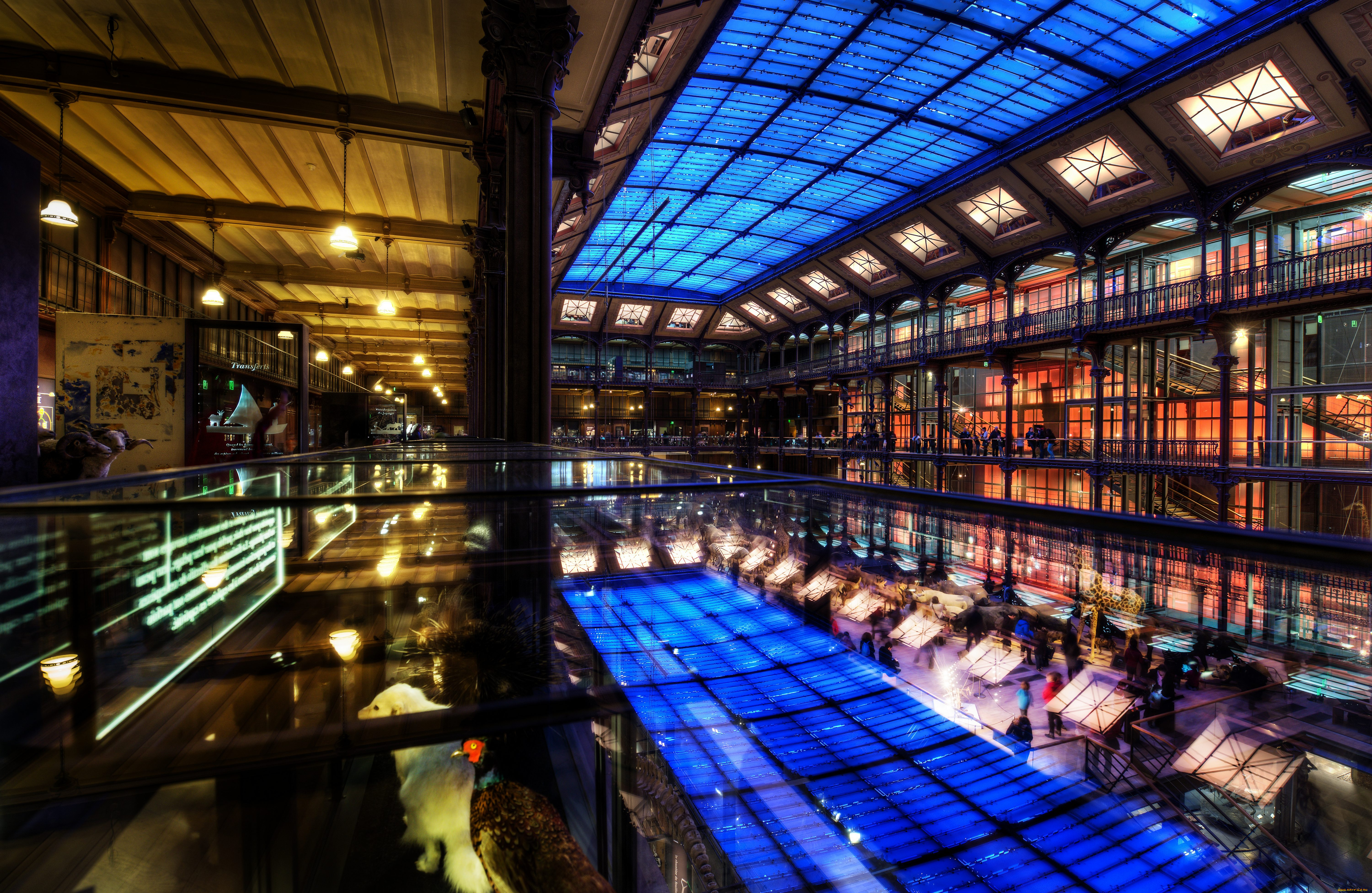 интерьер, казино, торгово, развлекательные, центры, hdr