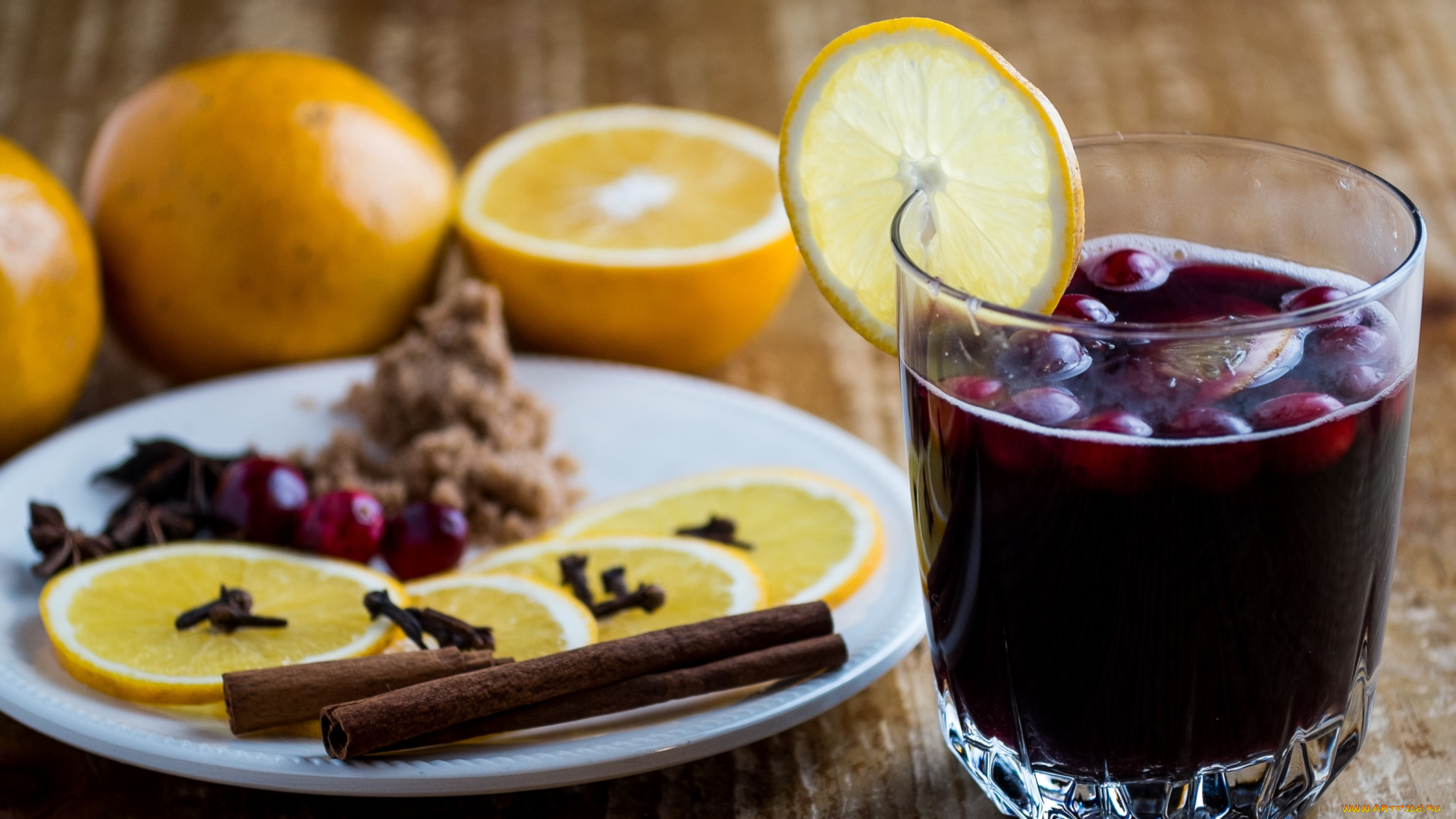 еда, разное, глинтвейн