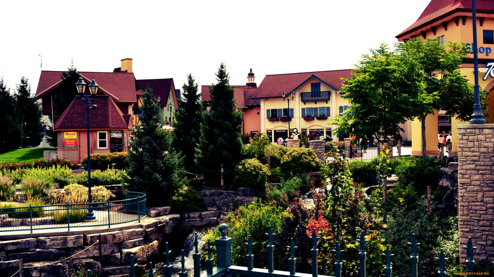 frankenmuth, , , , мичиган, сша, города, -, улицы, , площади, , набережные, мичиган, дома, улицы