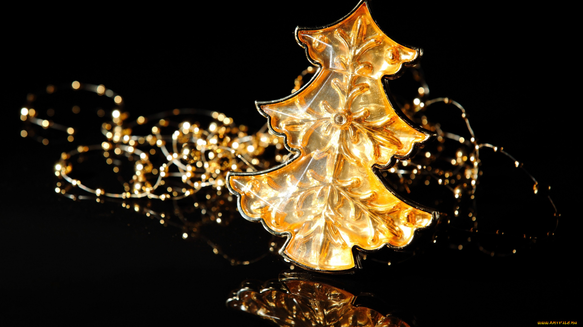 праздничные, украшения, ёлочка