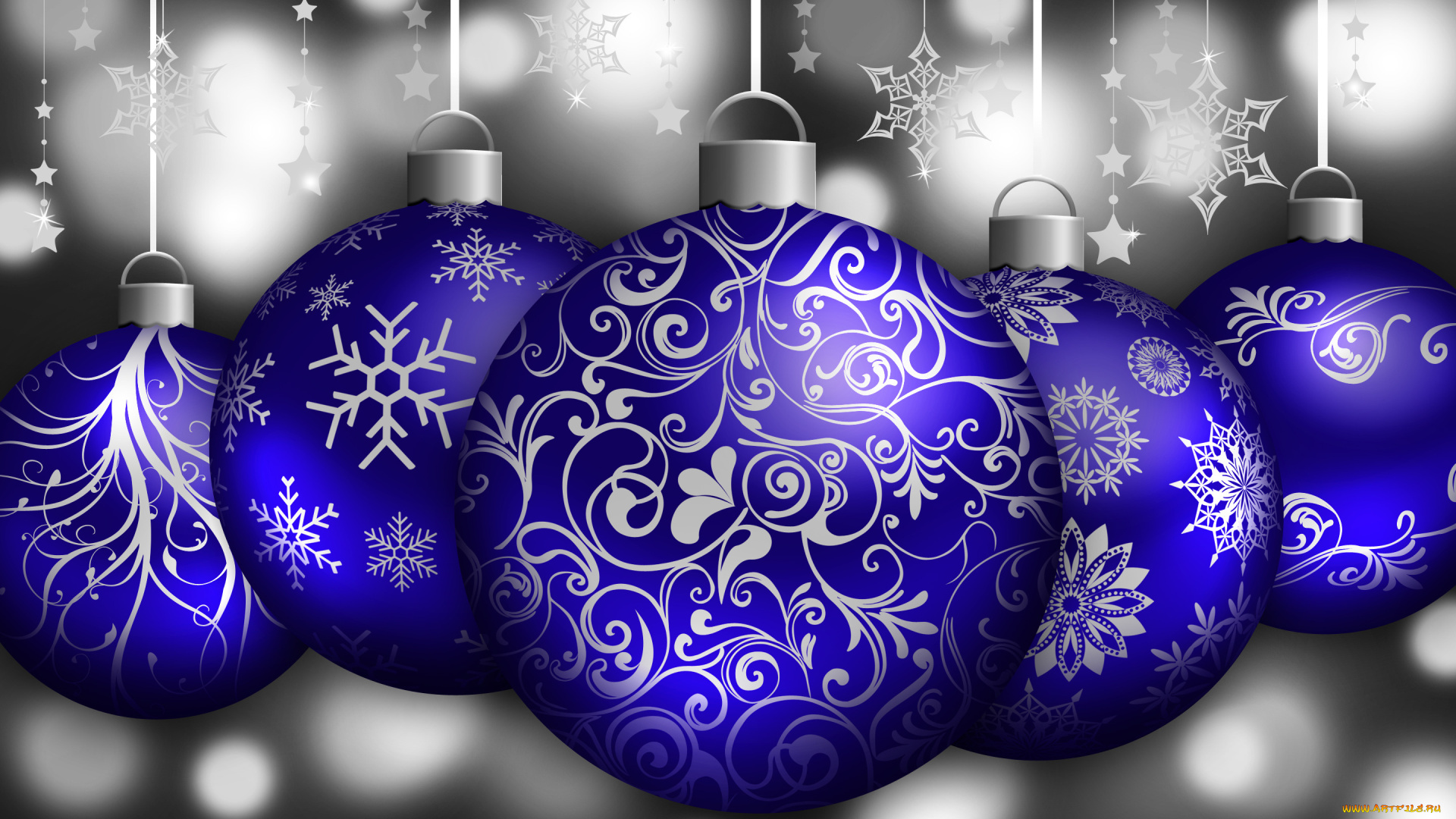 праздничные, векторная, графика, , новый, год, шарики