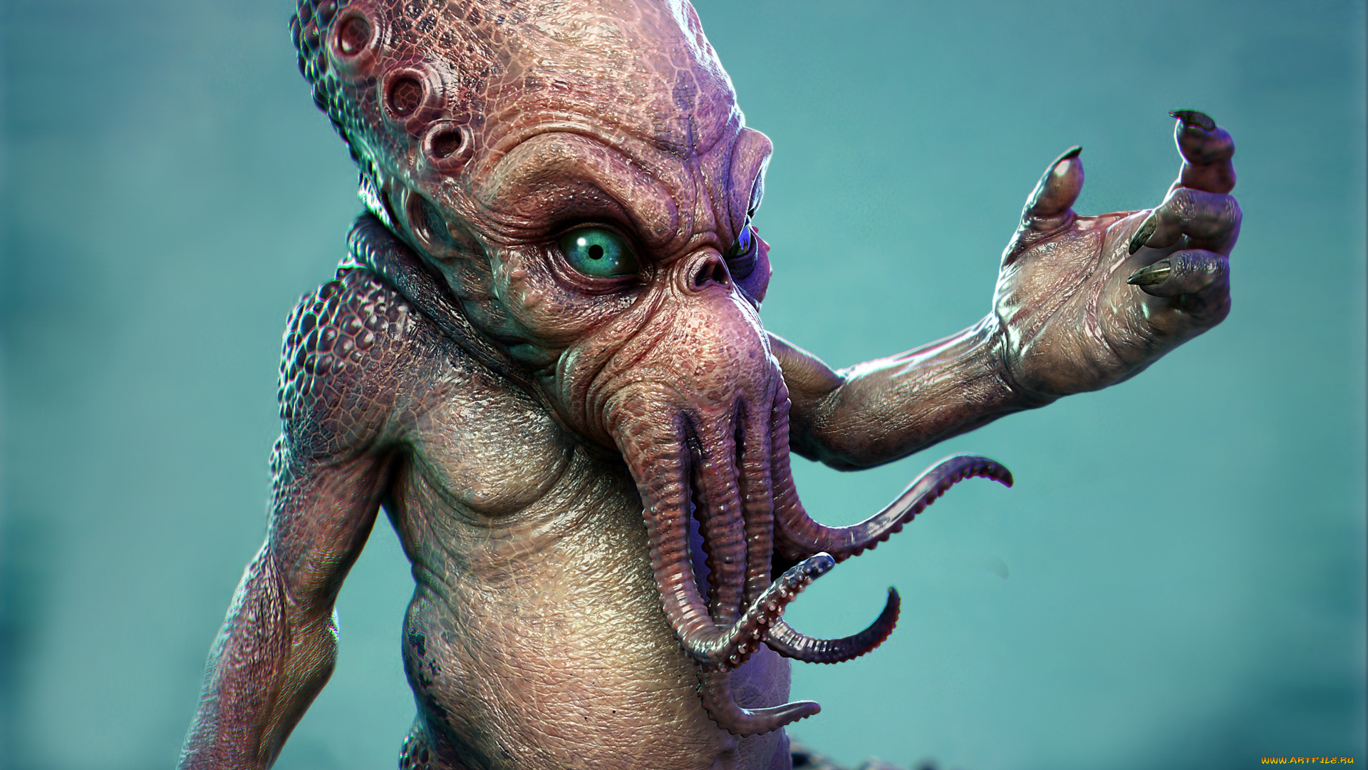 разное, -, другое, монстр, ктулху, мистика, ужас, щупальца