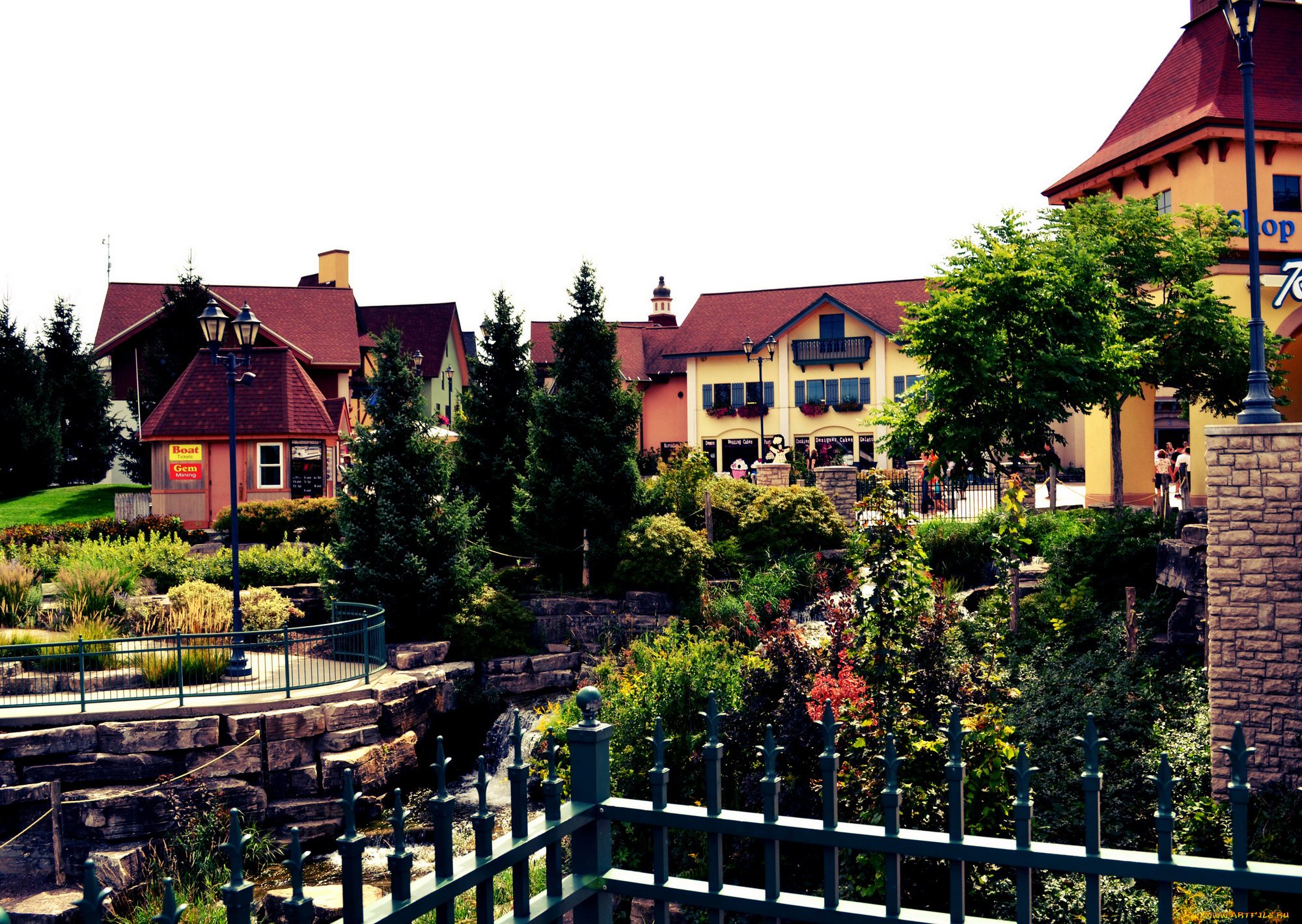 frankenmuth, , , , мичиган, сша, города, -, улицы, , площади, , набережные, мичиган, дома, улицы