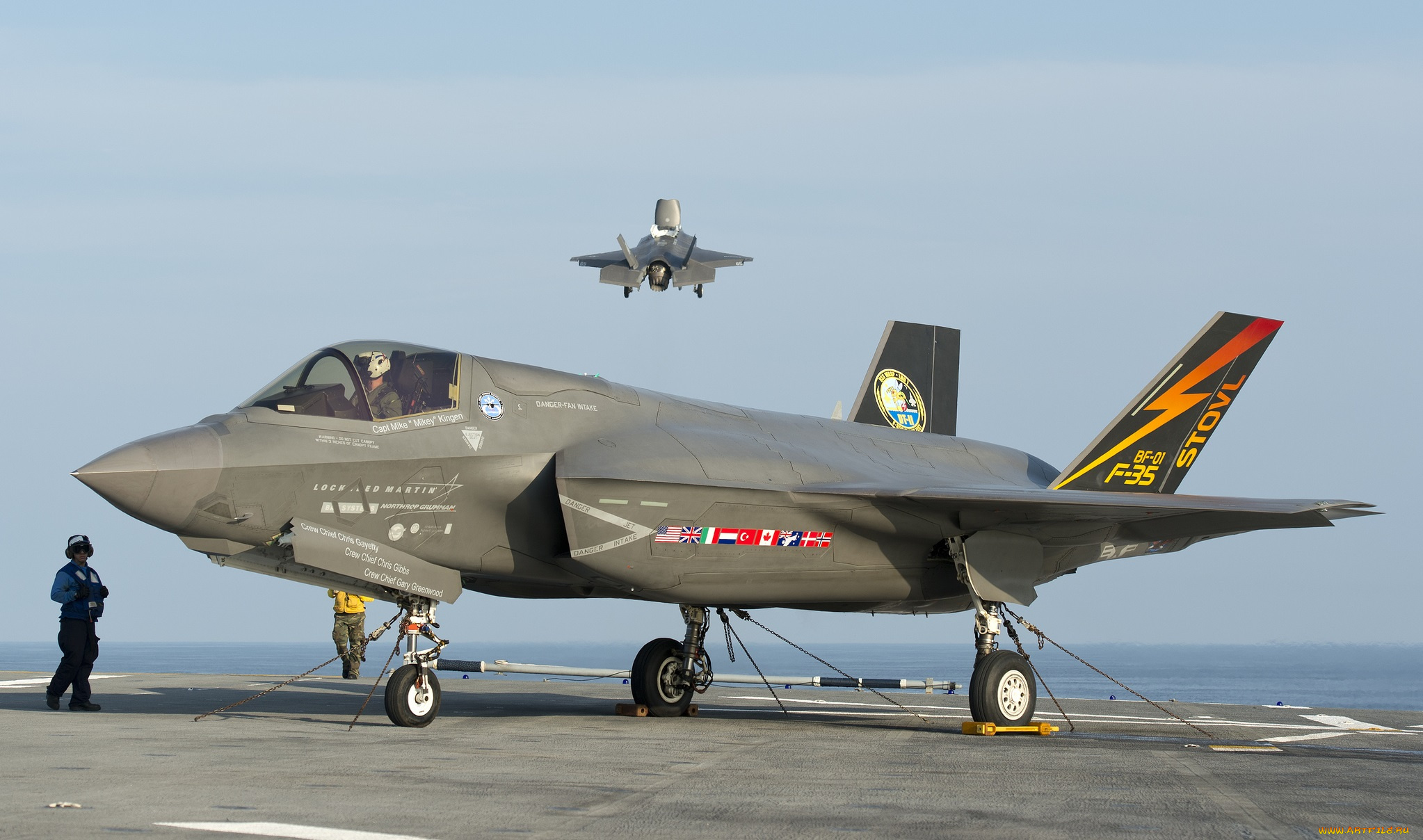 f-35b, авиация, боевые, самолёты, истребтель-бомбардировщик, малозаметный, 5, поколение, ввс, сша