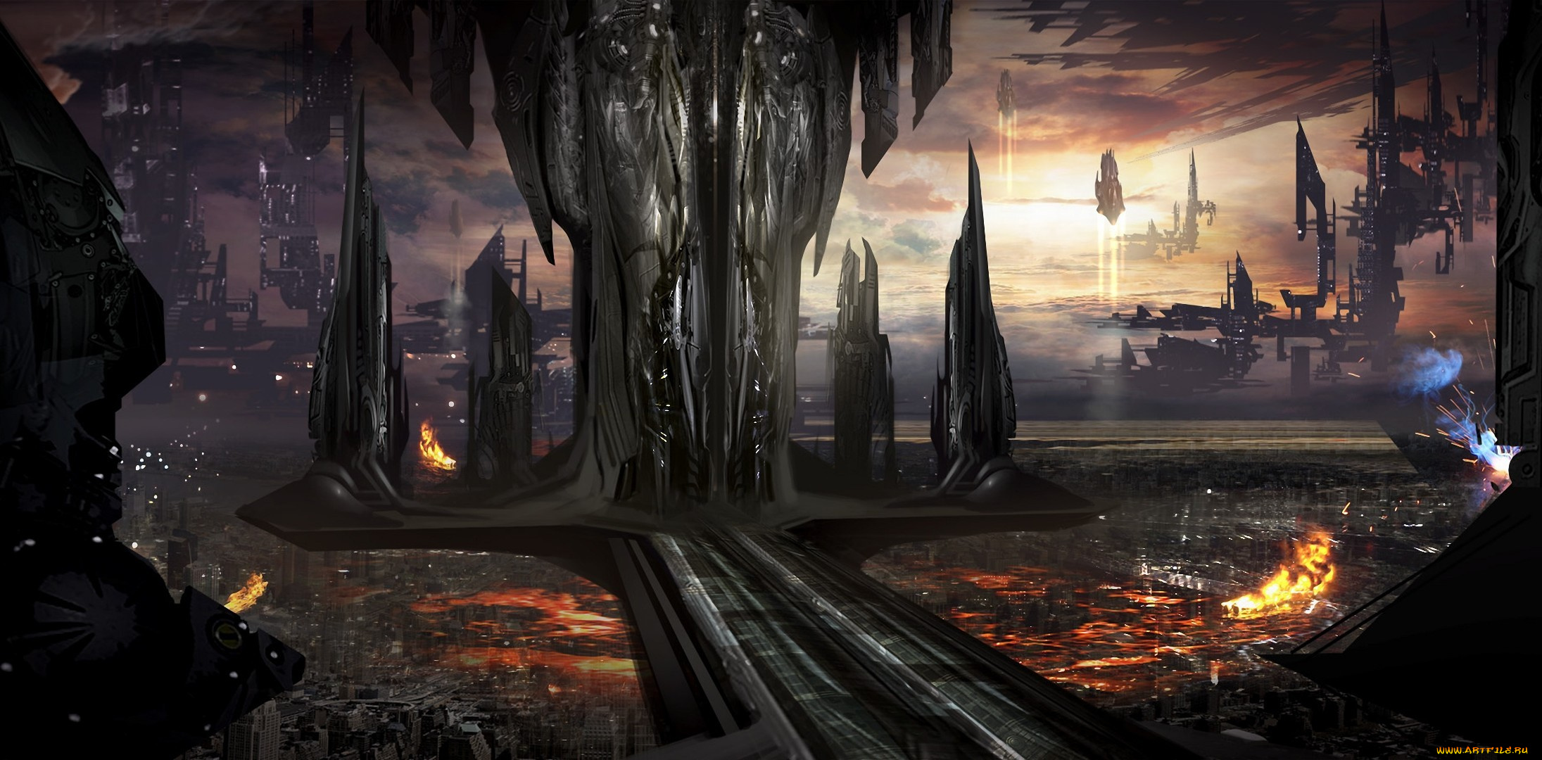 фэнтези, иные, миры, , иные, времена, космическая, станция, звездолет