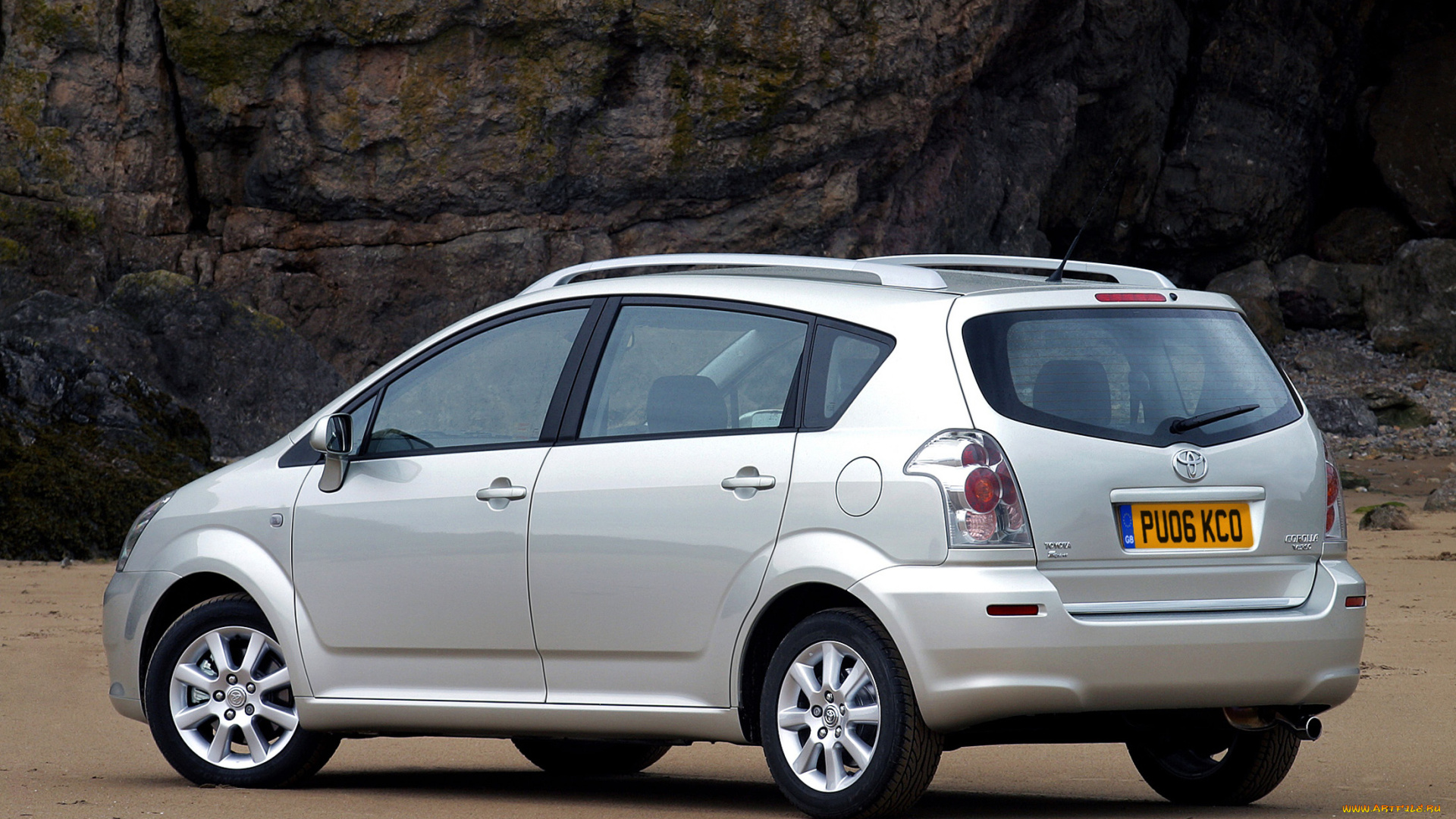 автомобили, toyota, corolla, светлый, uk-spec, verso