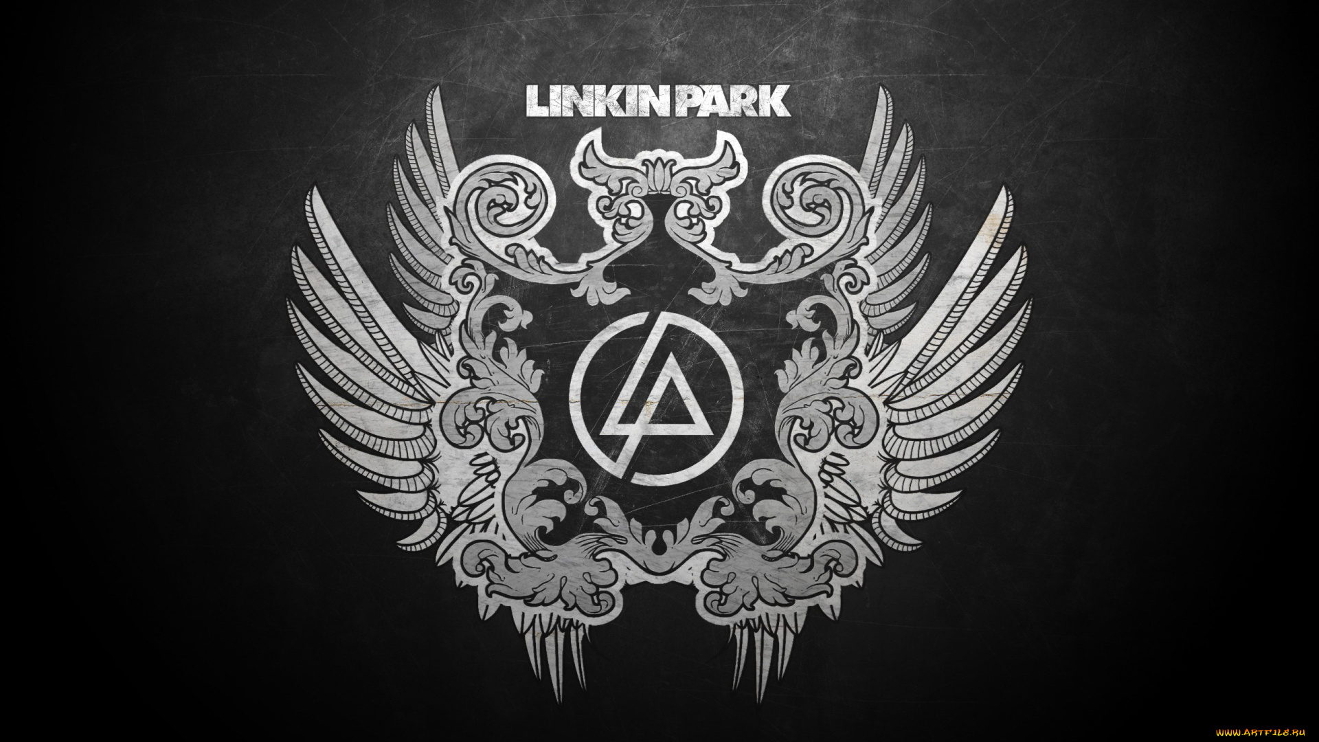 музыка, linkin, park, фон, графика