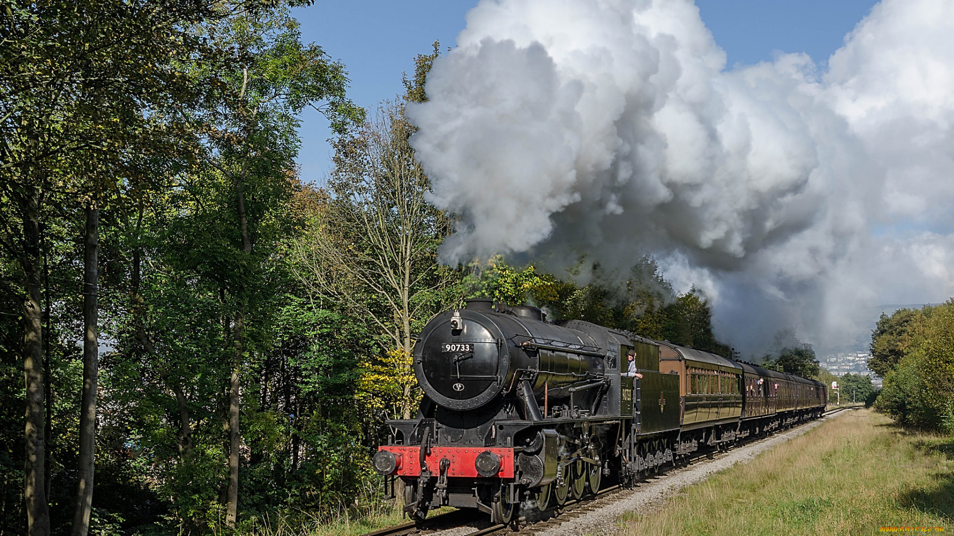 техника, паровозы, железная, дорога, паровоз