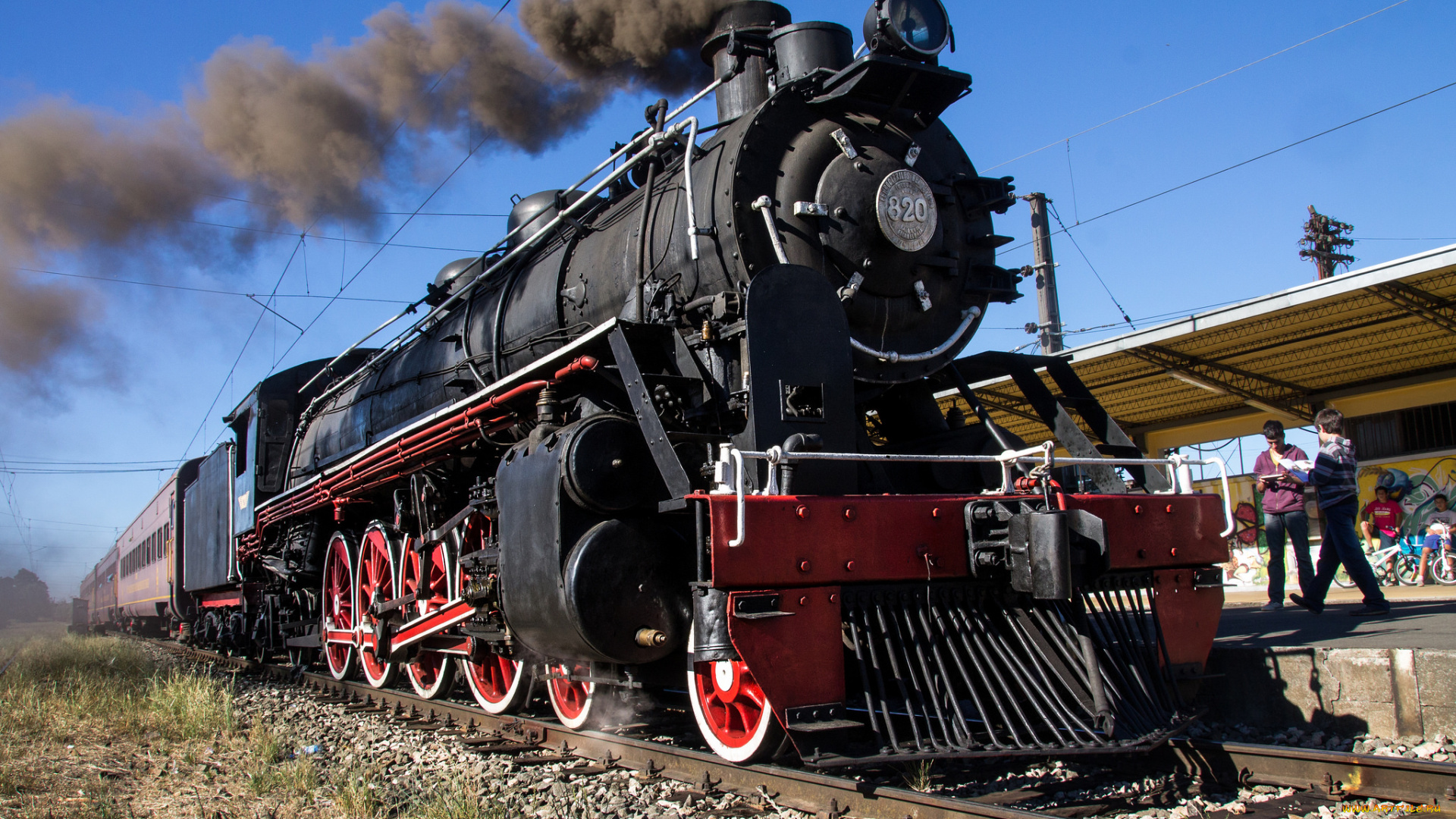 техника, паровозы, железная, дорога, паровоз