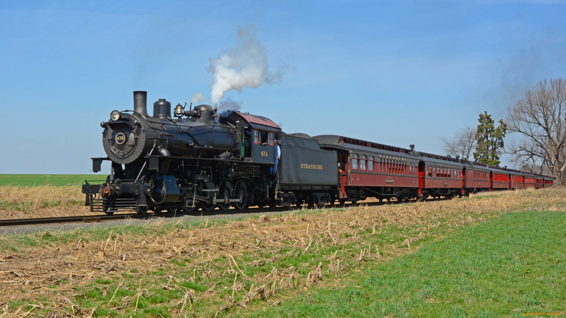 техника, паровозы, железная, дорога, паровоз