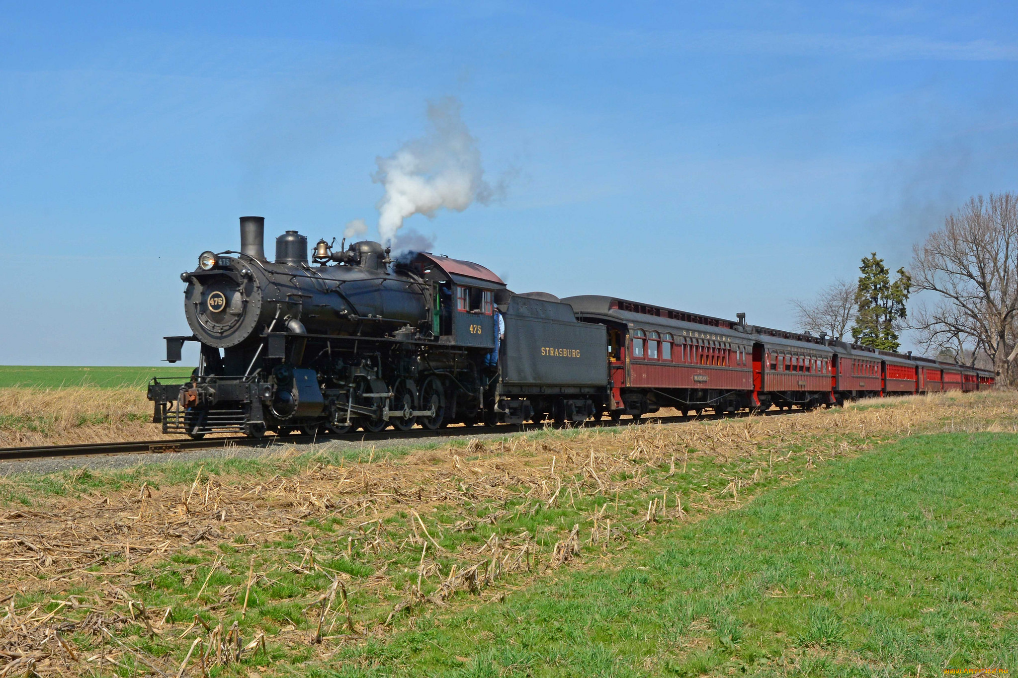 техника, паровозы, железная, дорога, паровоз