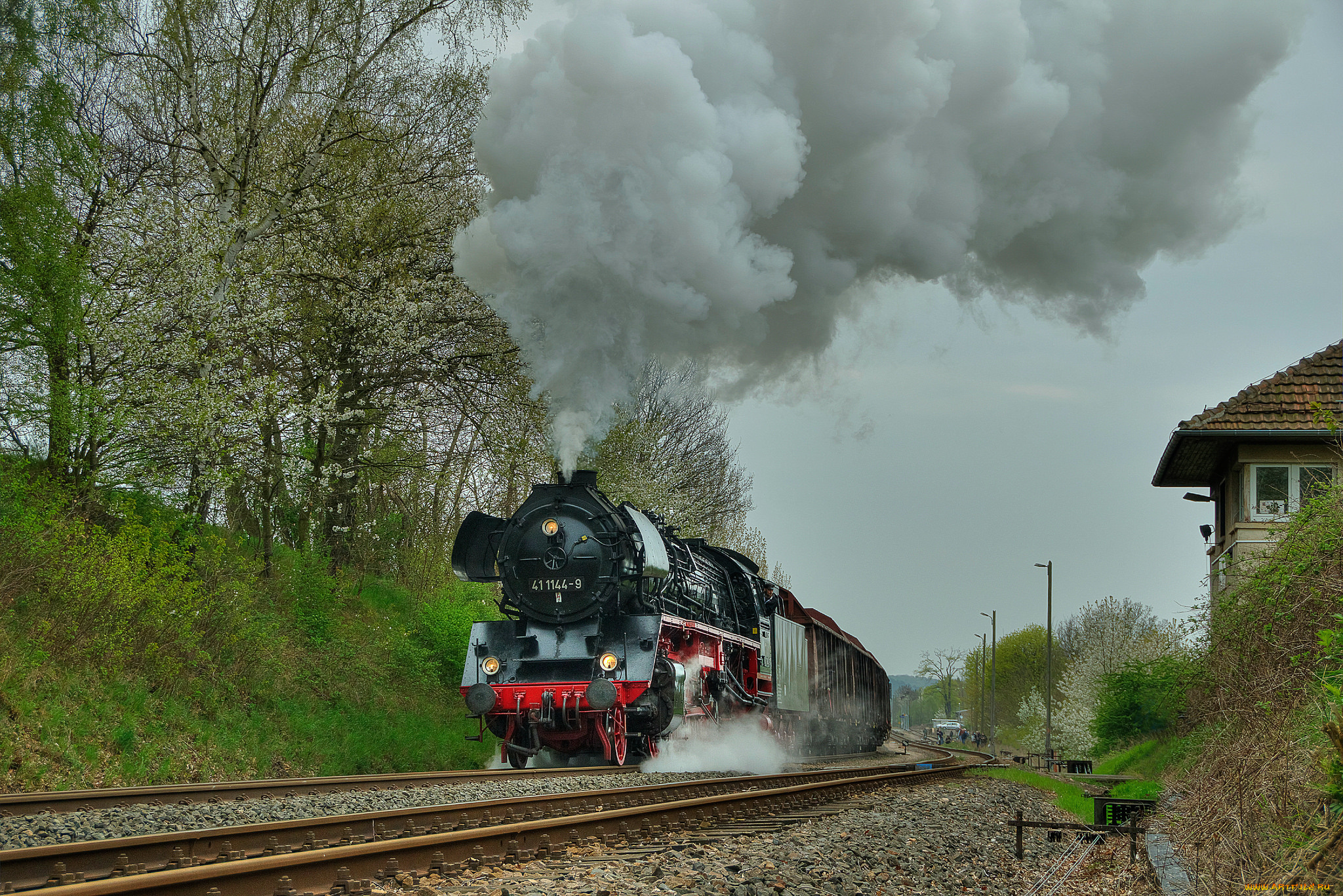 техника, паровозы, железная, дорога, паровоз