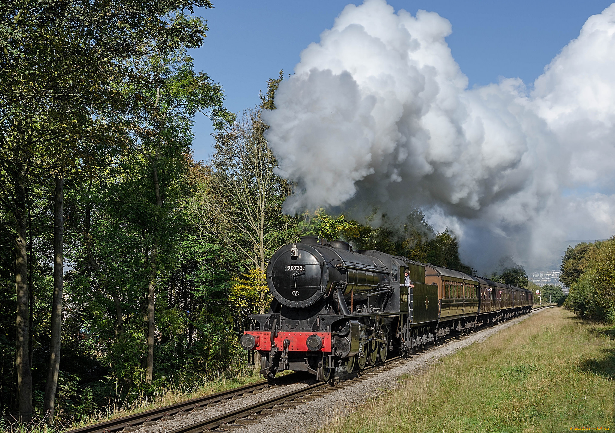 техника, паровозы, железная, дорога, паровоз