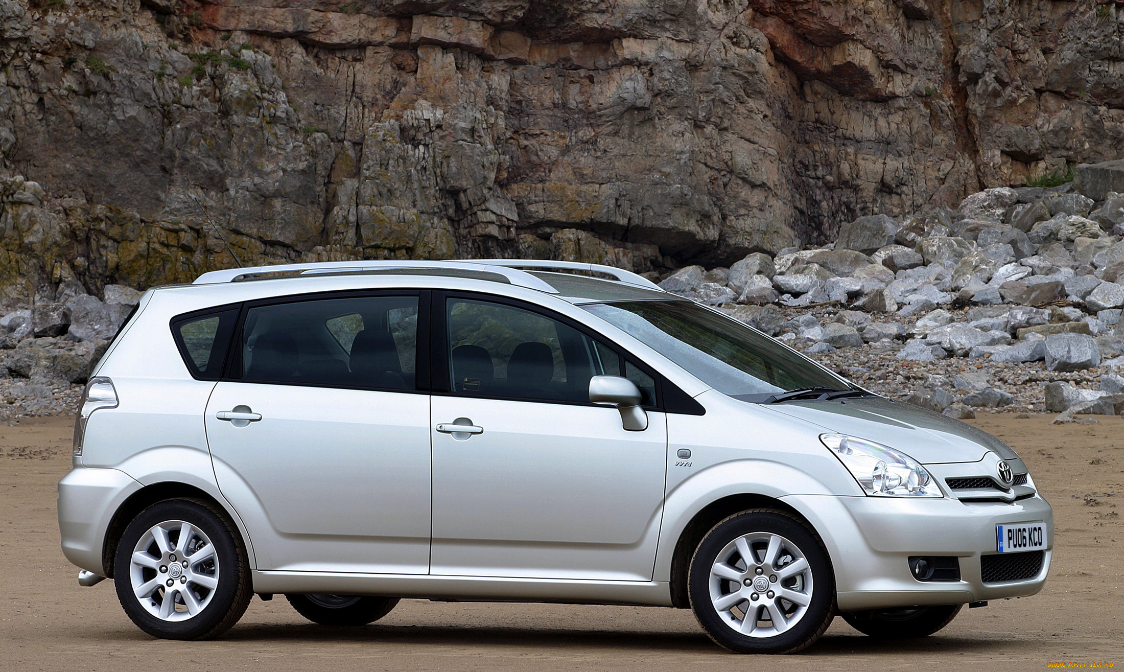 автомобили, toyota, светлый, verso, uk-spec, corolla