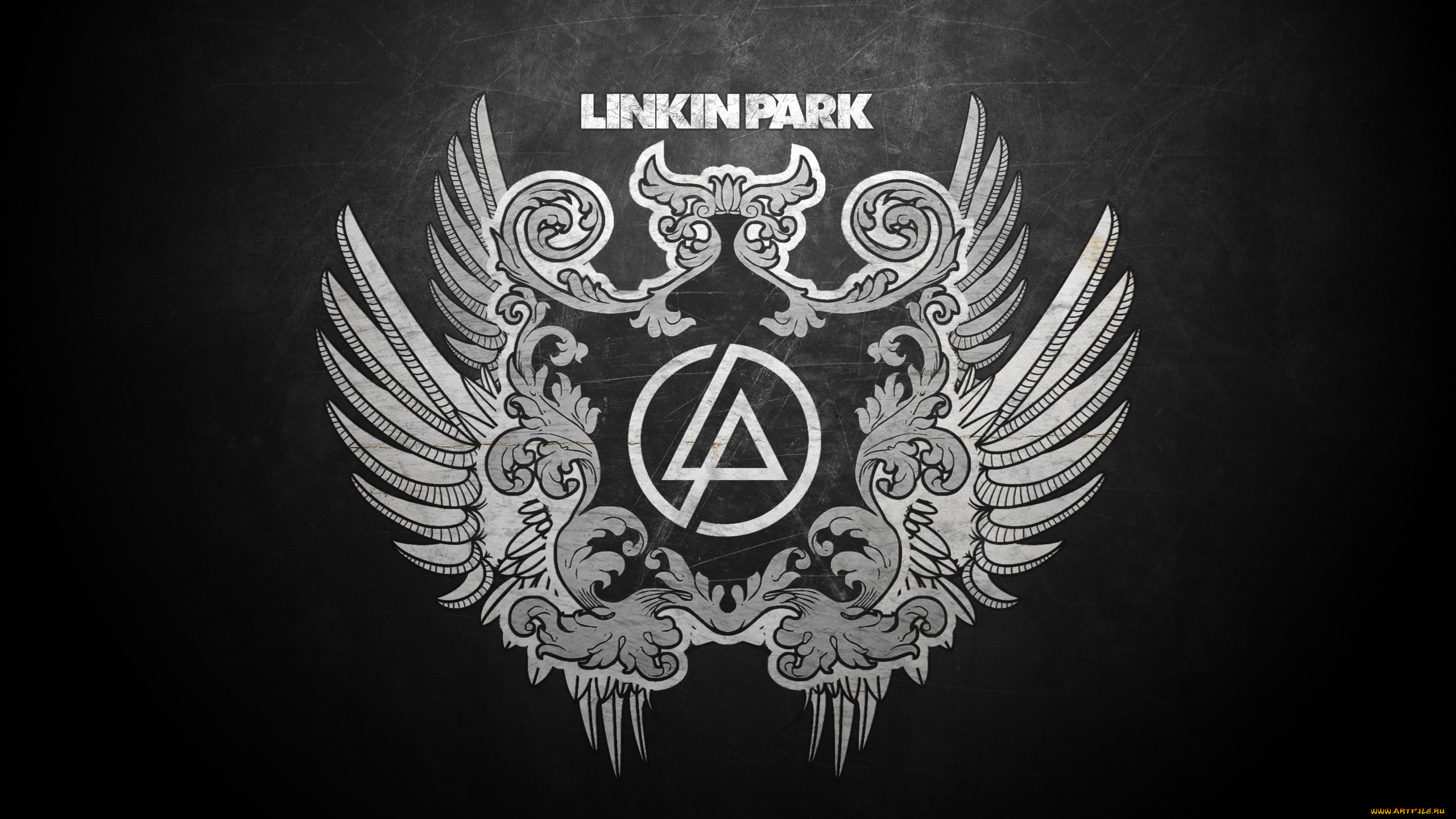 музыка, linkin, park, фон, графика