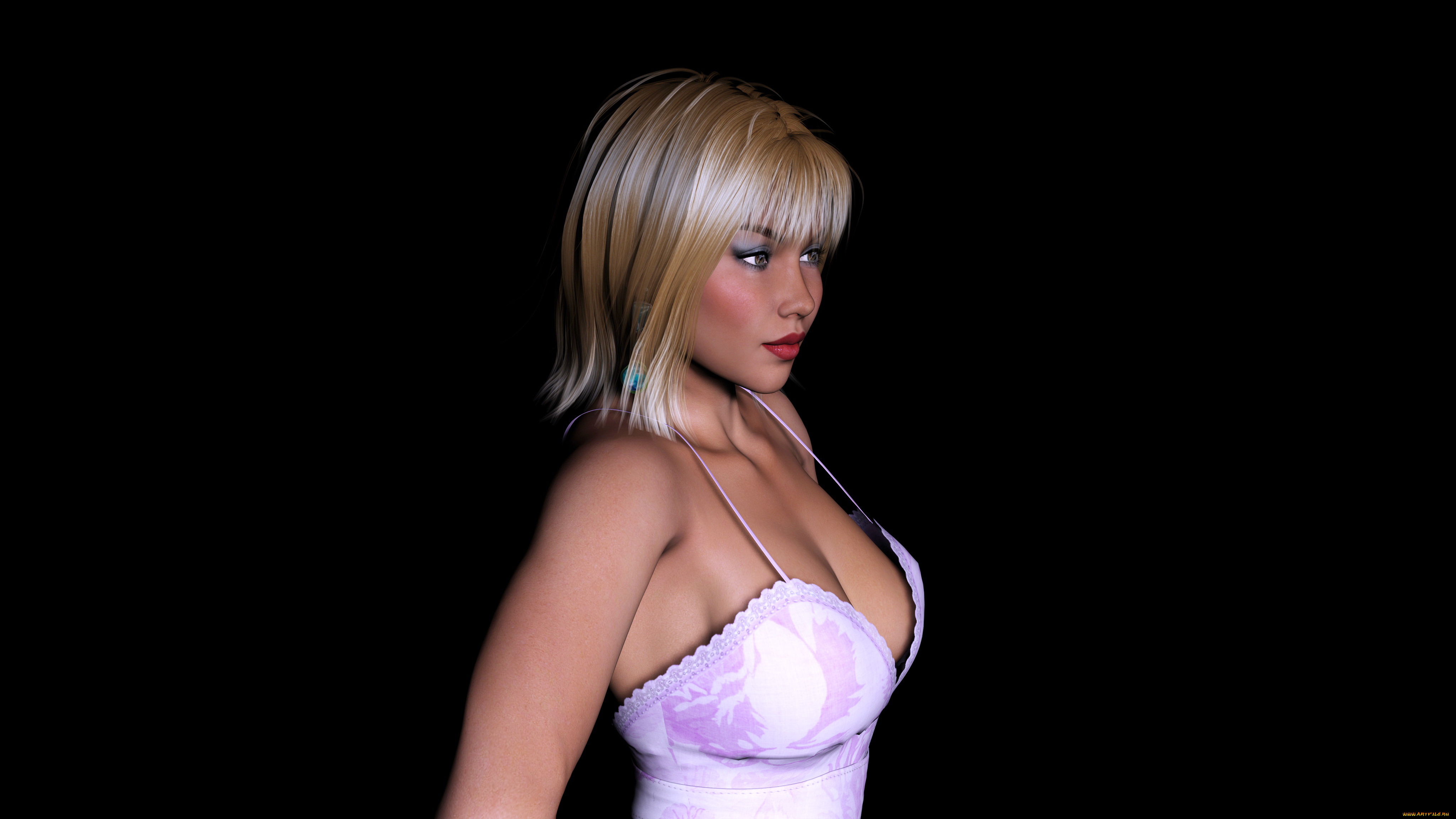 3д, графика, люди, , people, фон, взгляд, девушка