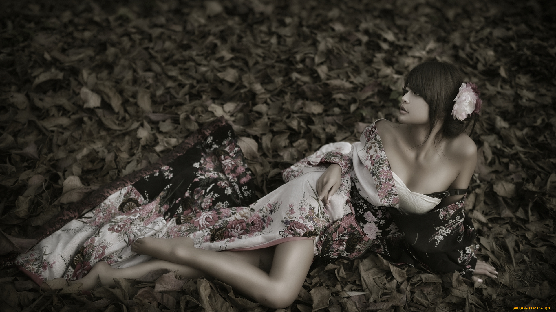 девушки, -unsort, , азиатки, взгляд, лицо