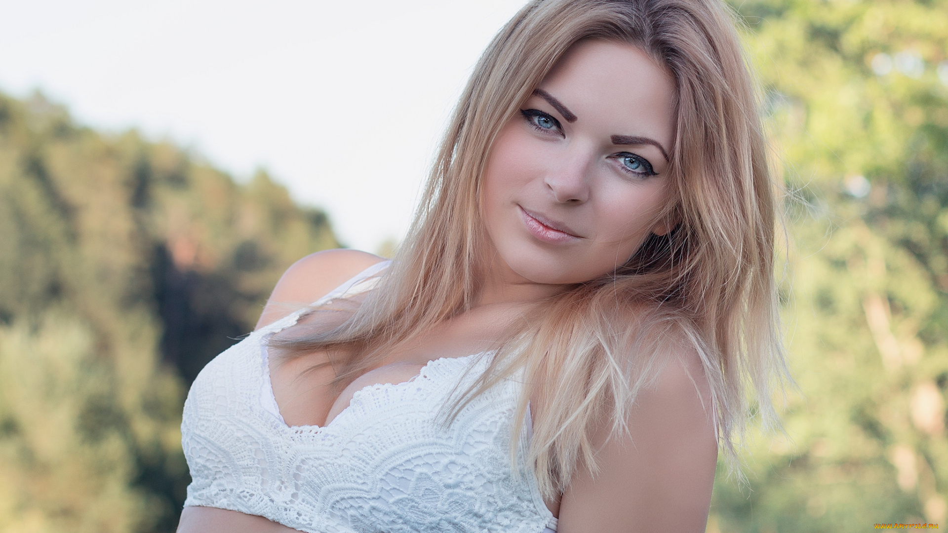 девушки, -unsort, , блондинки, взгляд, лицо