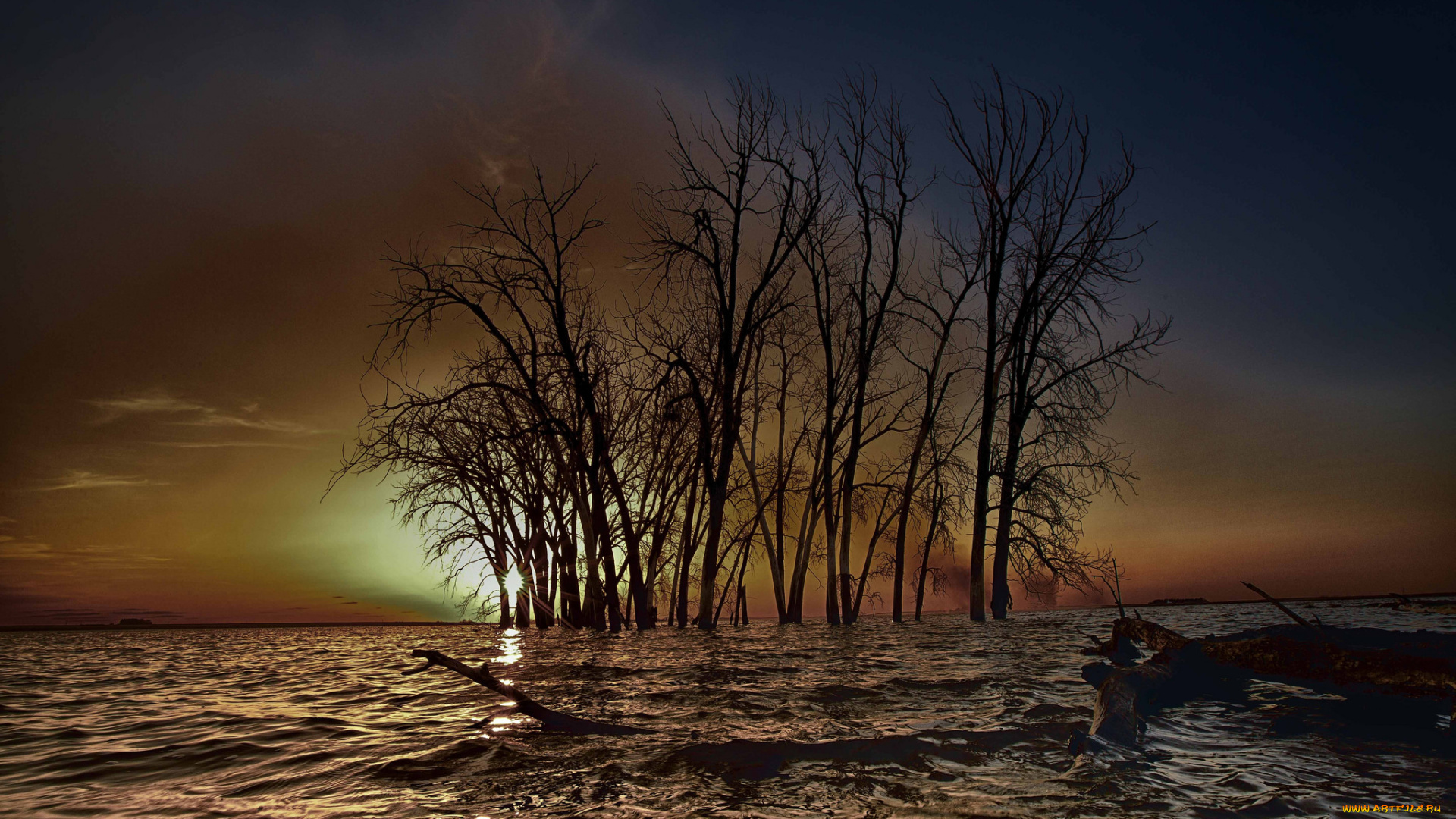 природа, восходы, закаты, рассвет