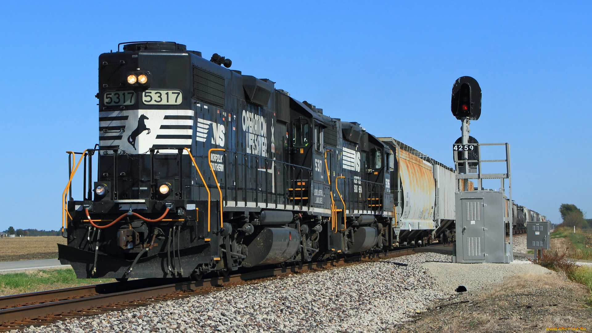 техника, поезда, состав, локомотив, дорога, рельсы, железная