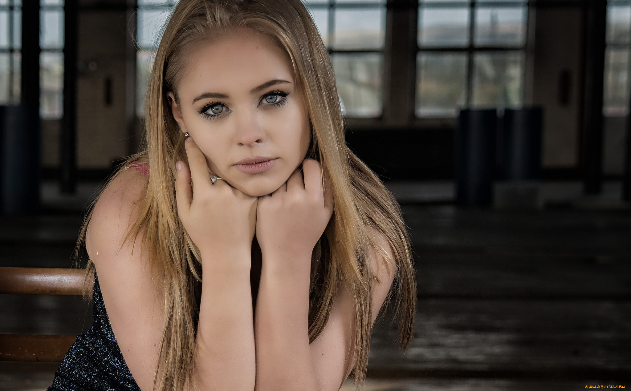 девушки, -unsort, , блондинки, взгляд, лицо