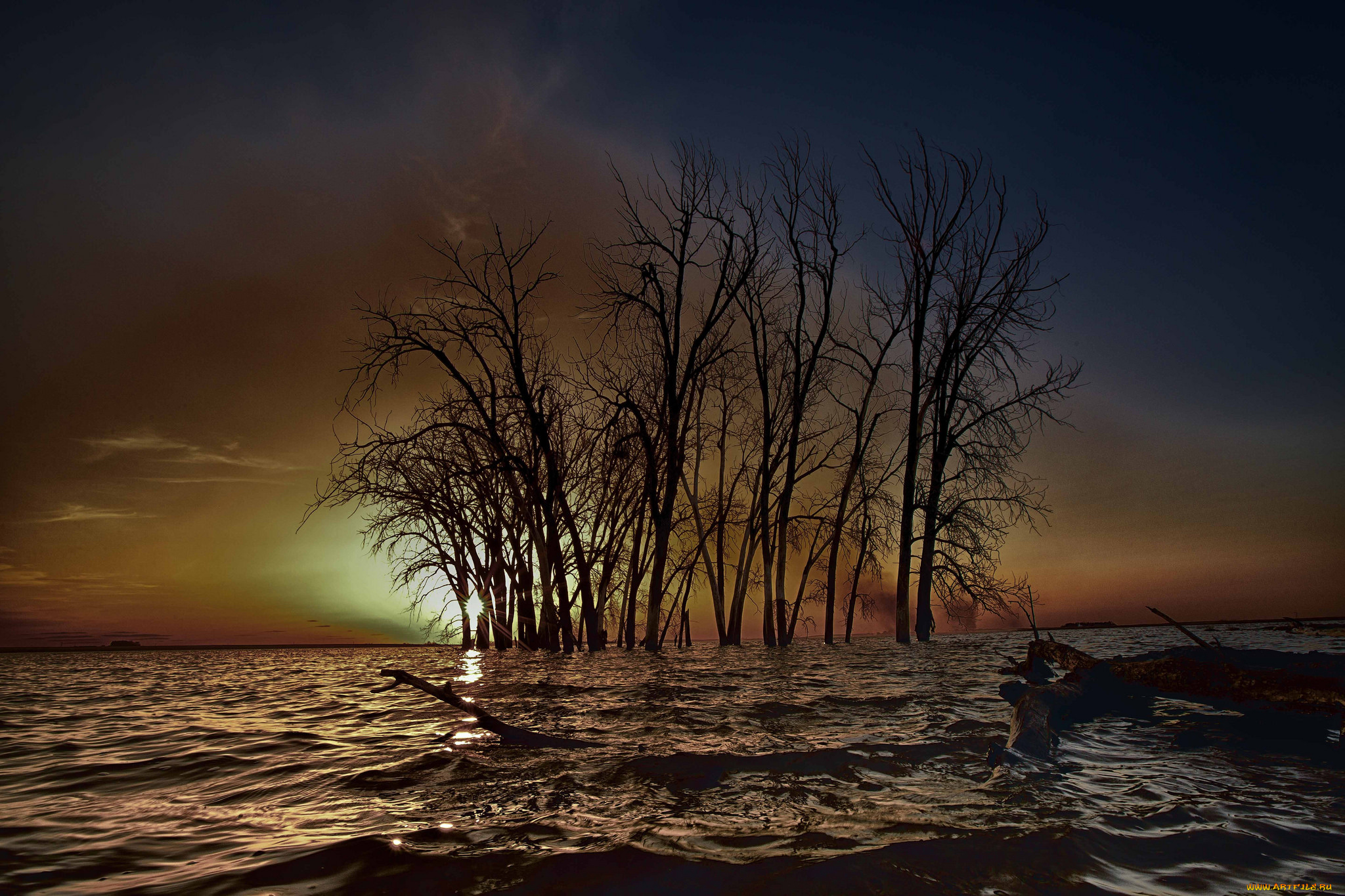 природа, восходы, закаты, рассвет