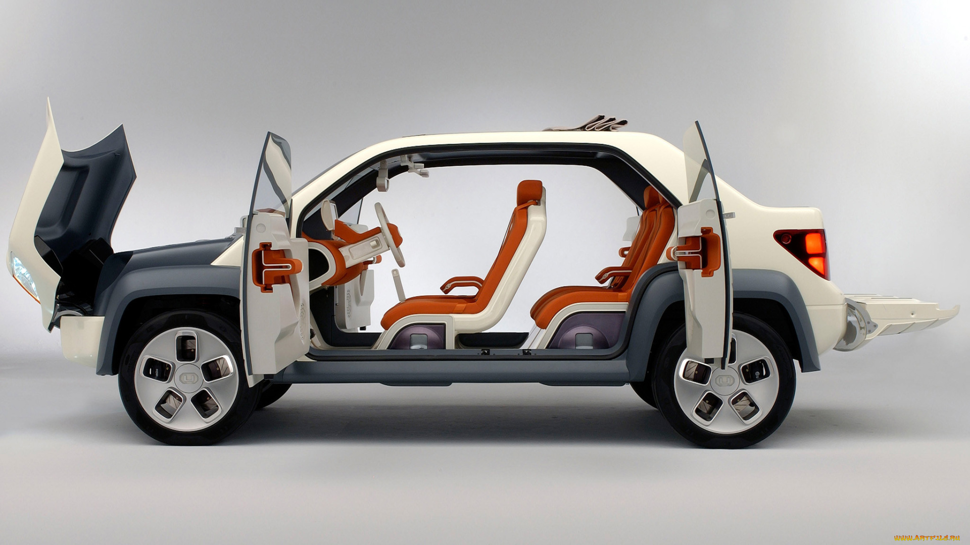 ford, model, u, concept, 2003, автомобили, ford, model, u, concept, 2003