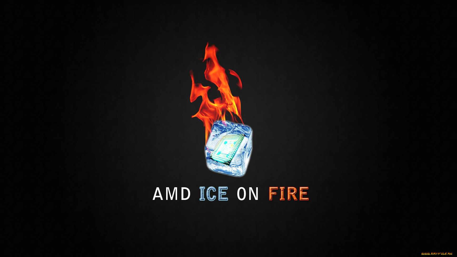 компьютеры, amd, логотип, фон