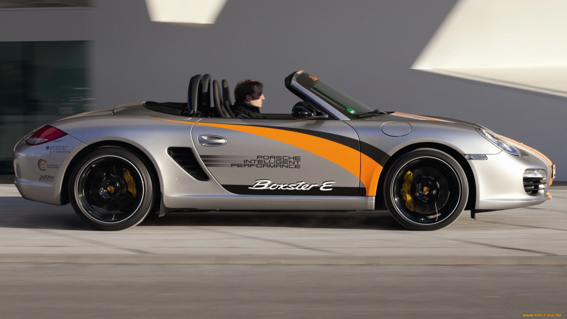 porsche, boxster, e, prototype, 2011, автомобили, porsche, boxster, e, prototype, 2011