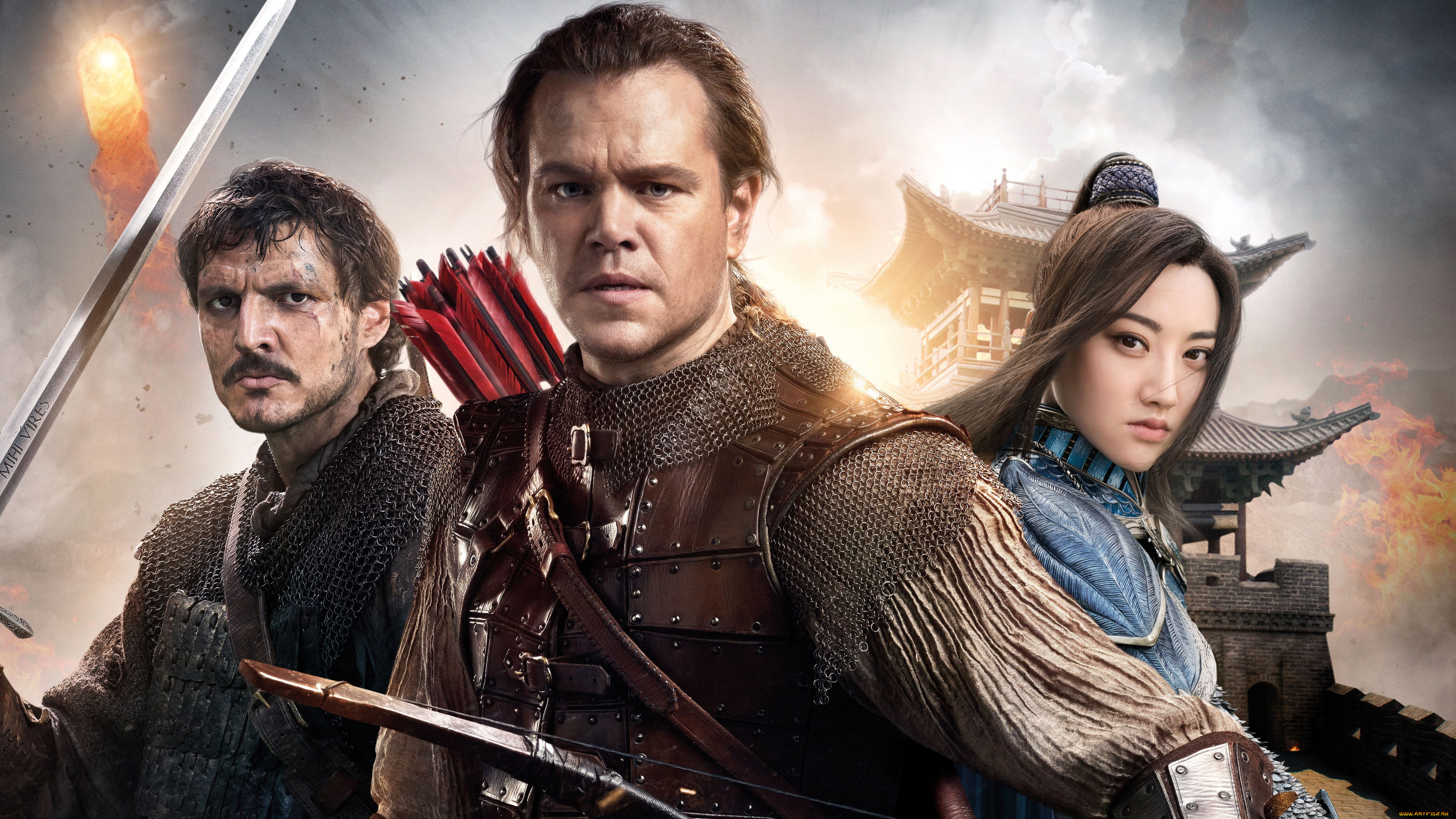 кино, фильмы, the, great, wall, фэетези, приключение, боевик, the, great, wall