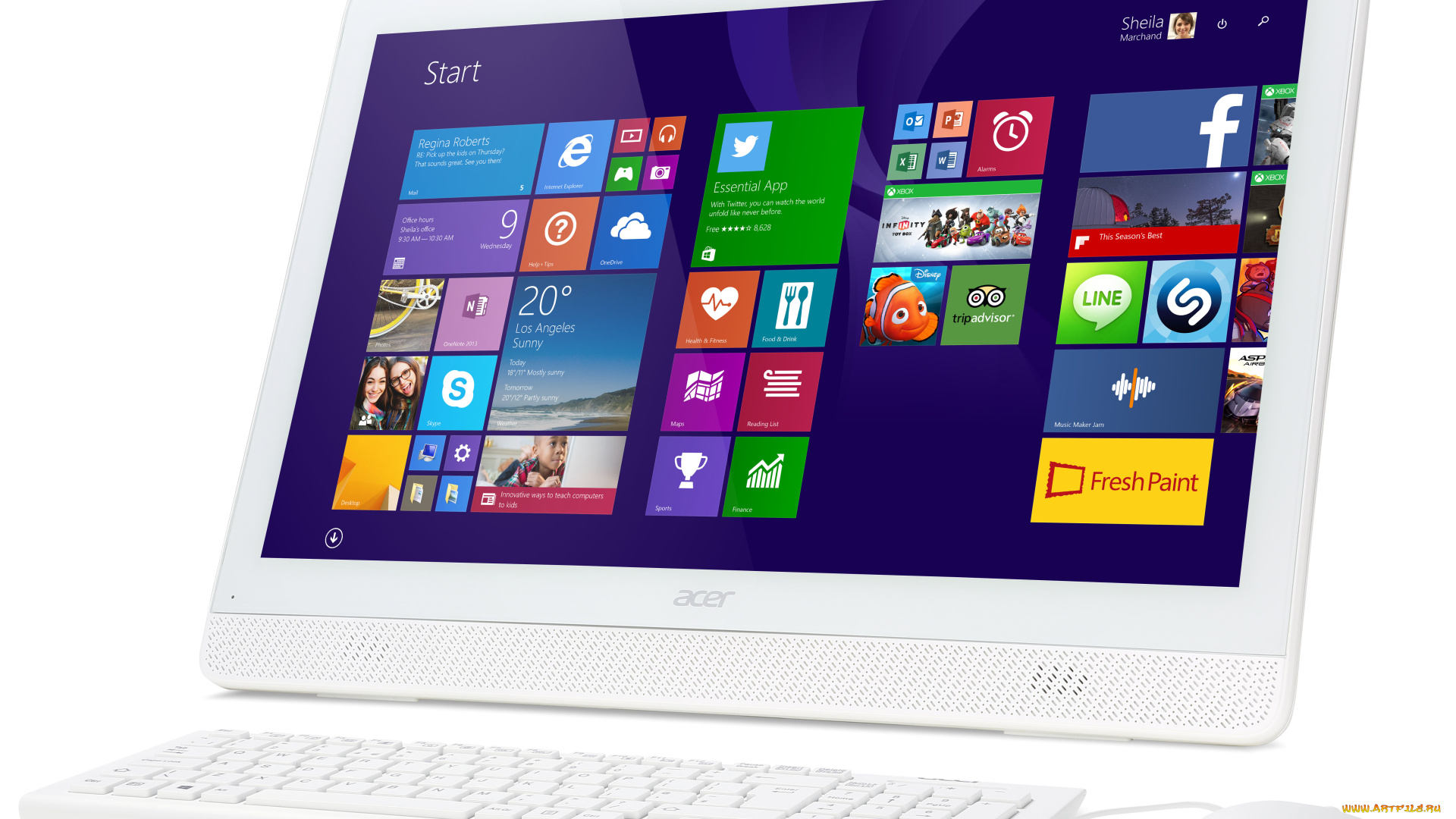 acer, aspire, компьютеры, мониторы, , ноутбуки, моноблок, acer, aspire, мышка, клавиатура