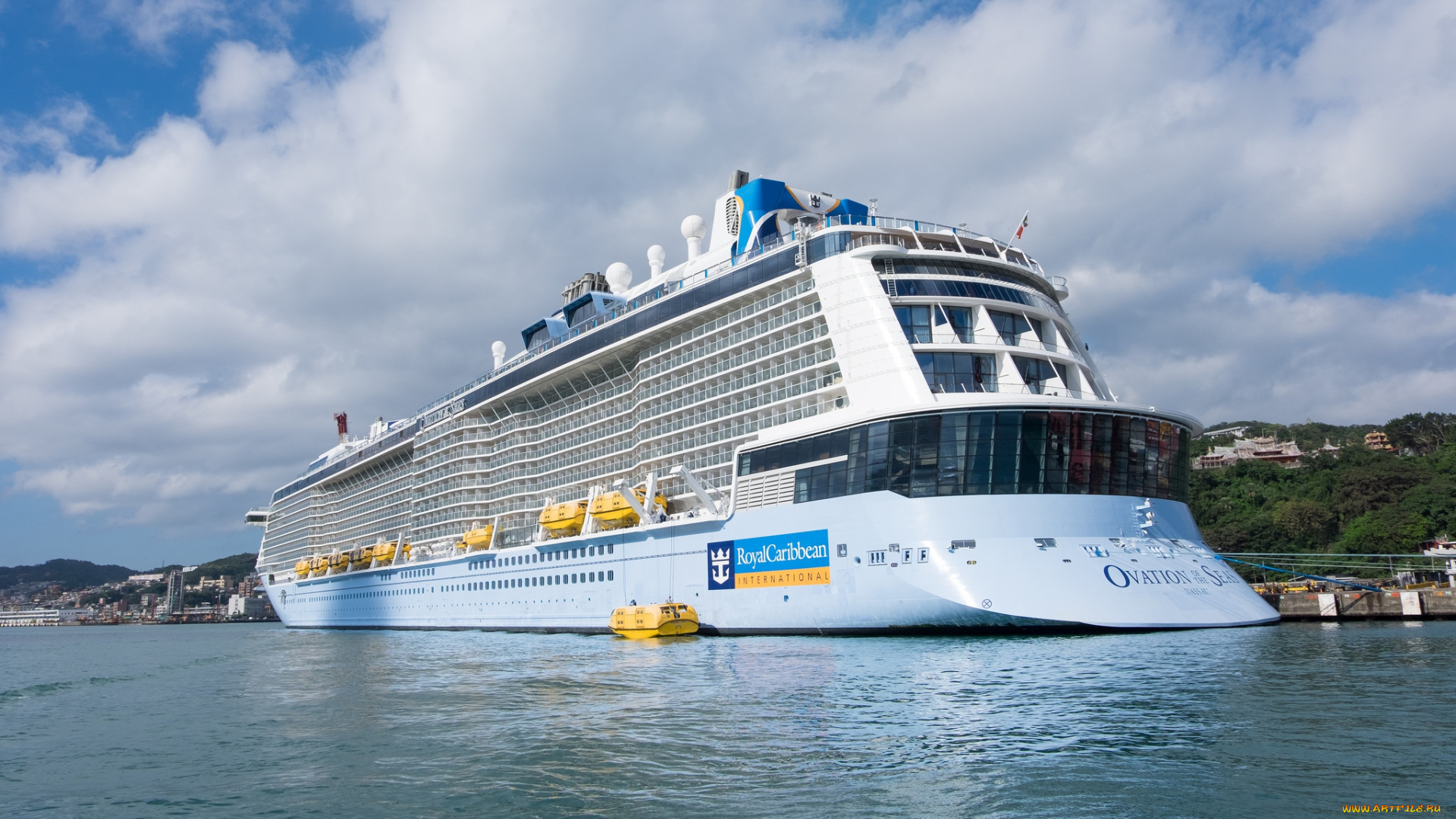 ovation, of, the, seas, корабли, лайнеры, круиз, лайнер