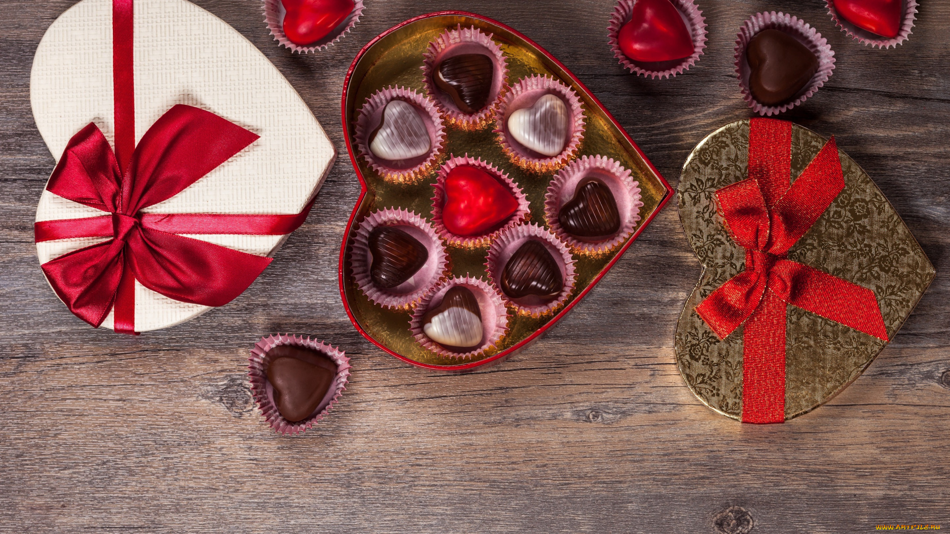 праздничные, день, святого, валентина, , сердечки, , любовь, любовь, wood, шоколад, love, конфеты, decoration, candy, сердечки, hearts, chocolate, gift, romantic