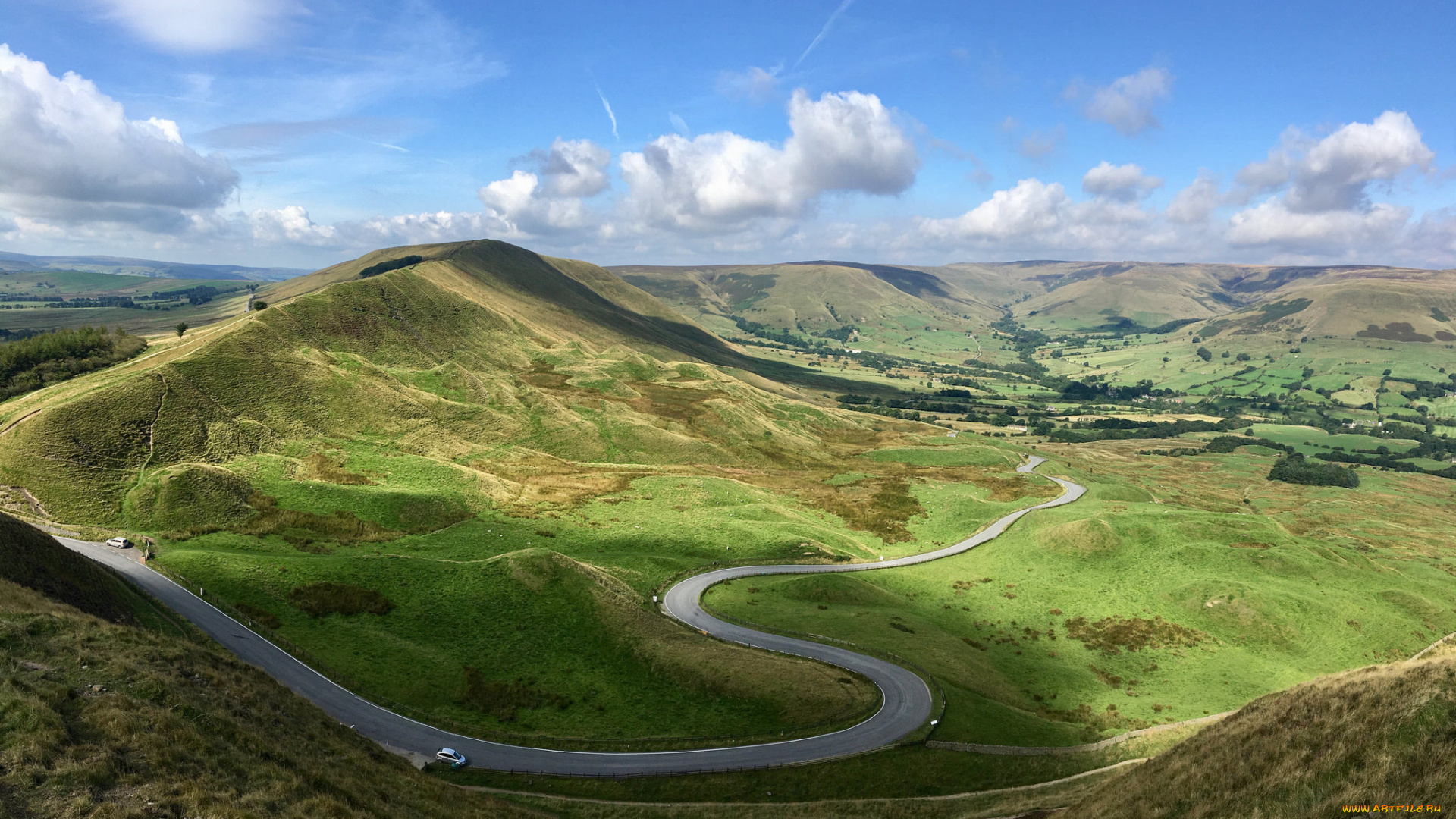 природа, дороги, простор