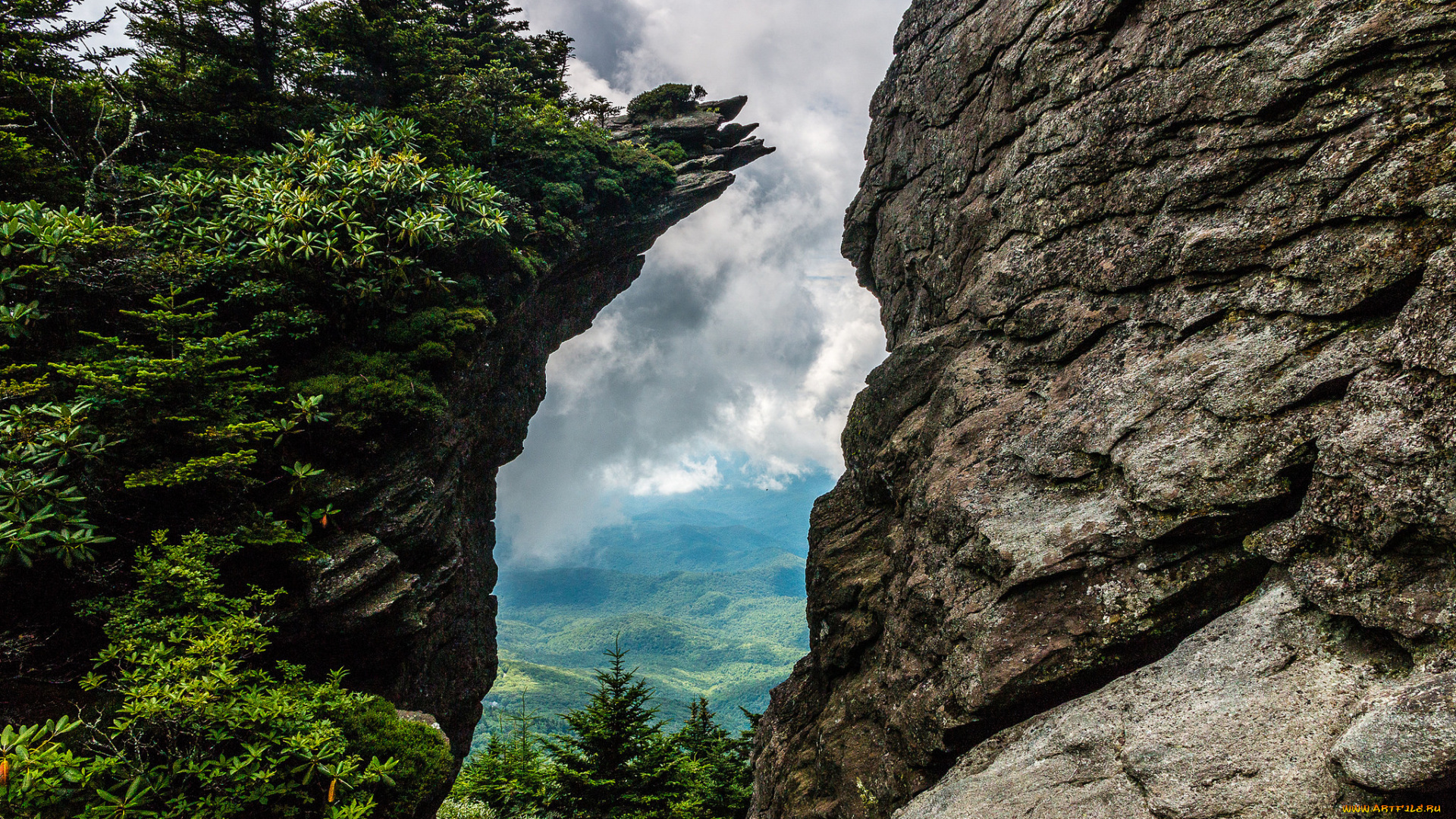 природа, горы, простор