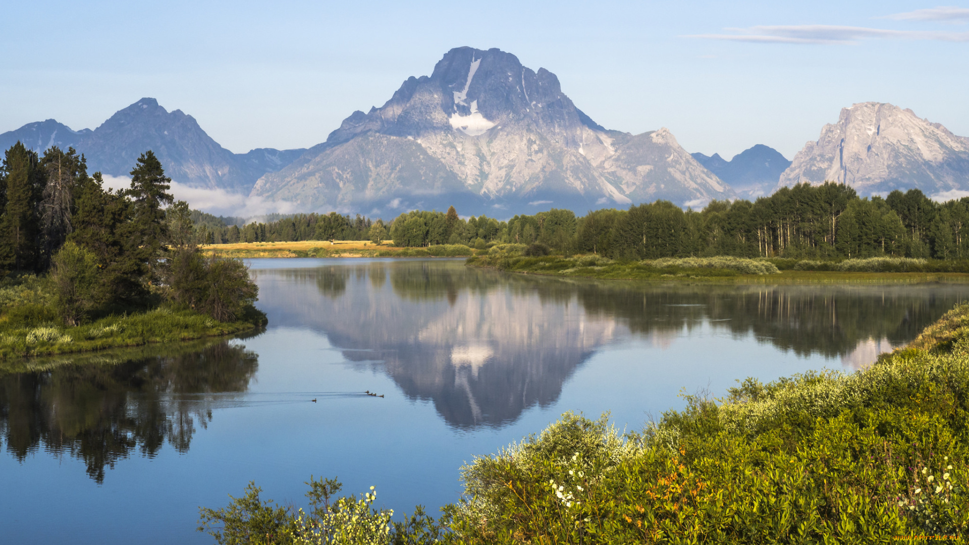 природа, реки, озера, простор