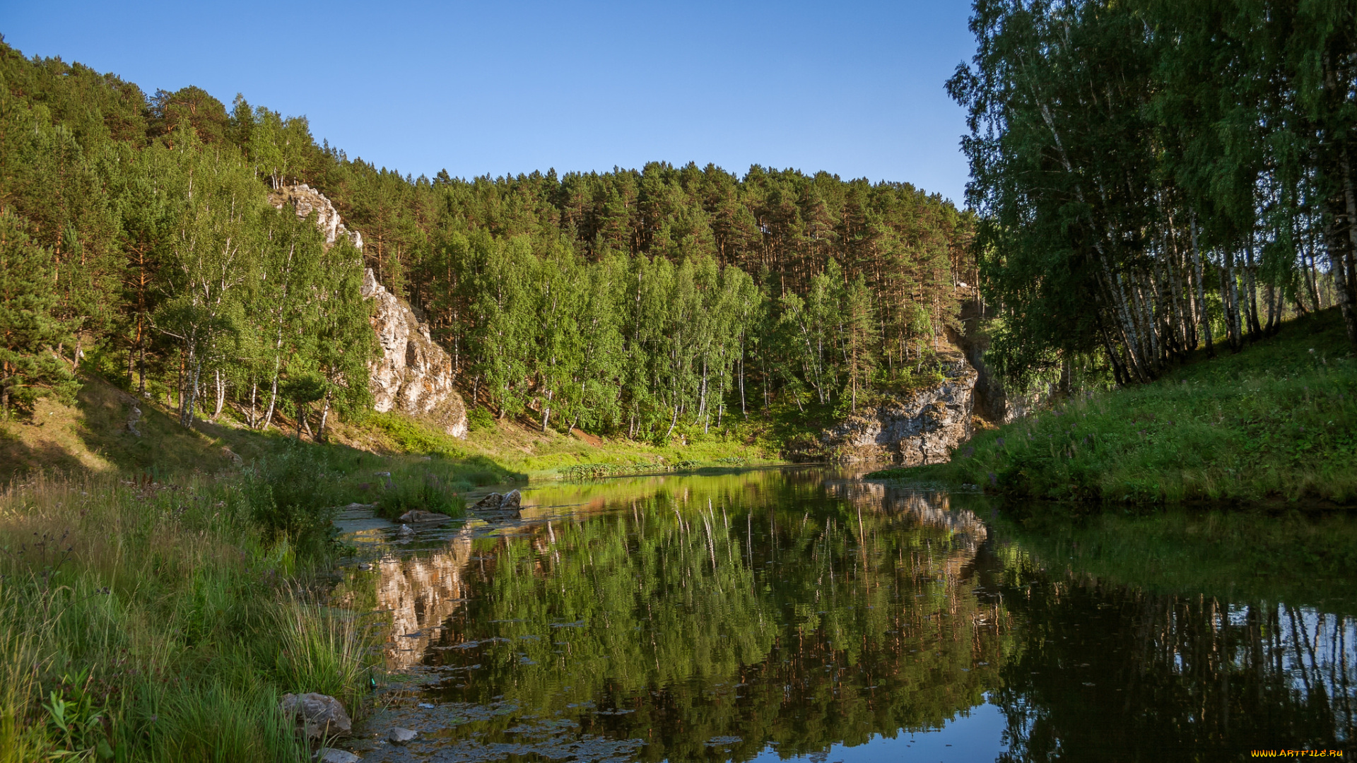 природа, реки, озера, простор