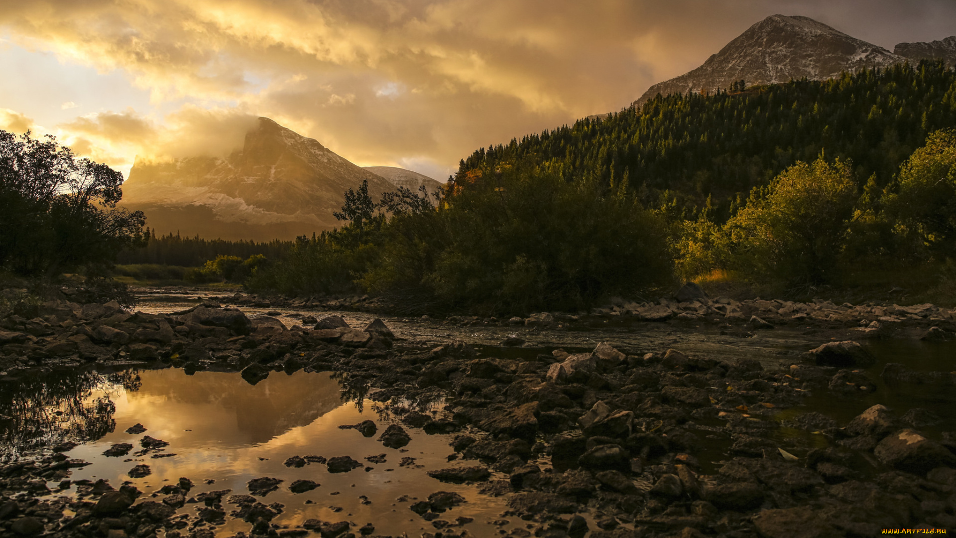 природа, реки, озера, простор