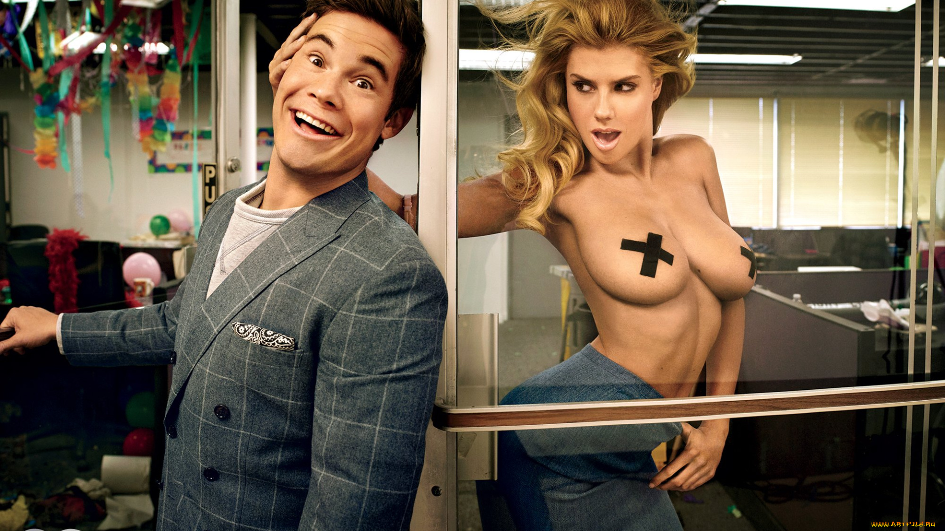 разное, мужчина, женщина, парень, грудь, пиджак, улыбка, модель, блондинка, дверь, charlotte, mckinney