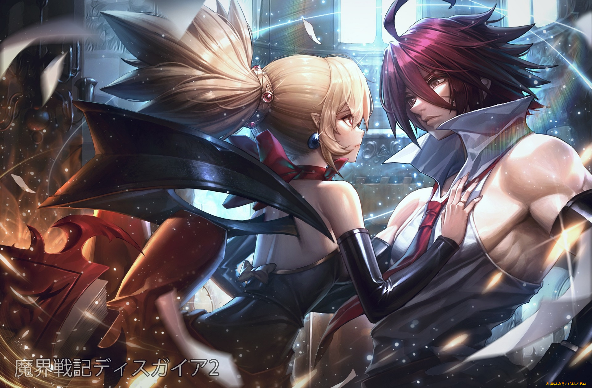 видео, игры, disgaea, , hour, of, darkness, rozalin, adell