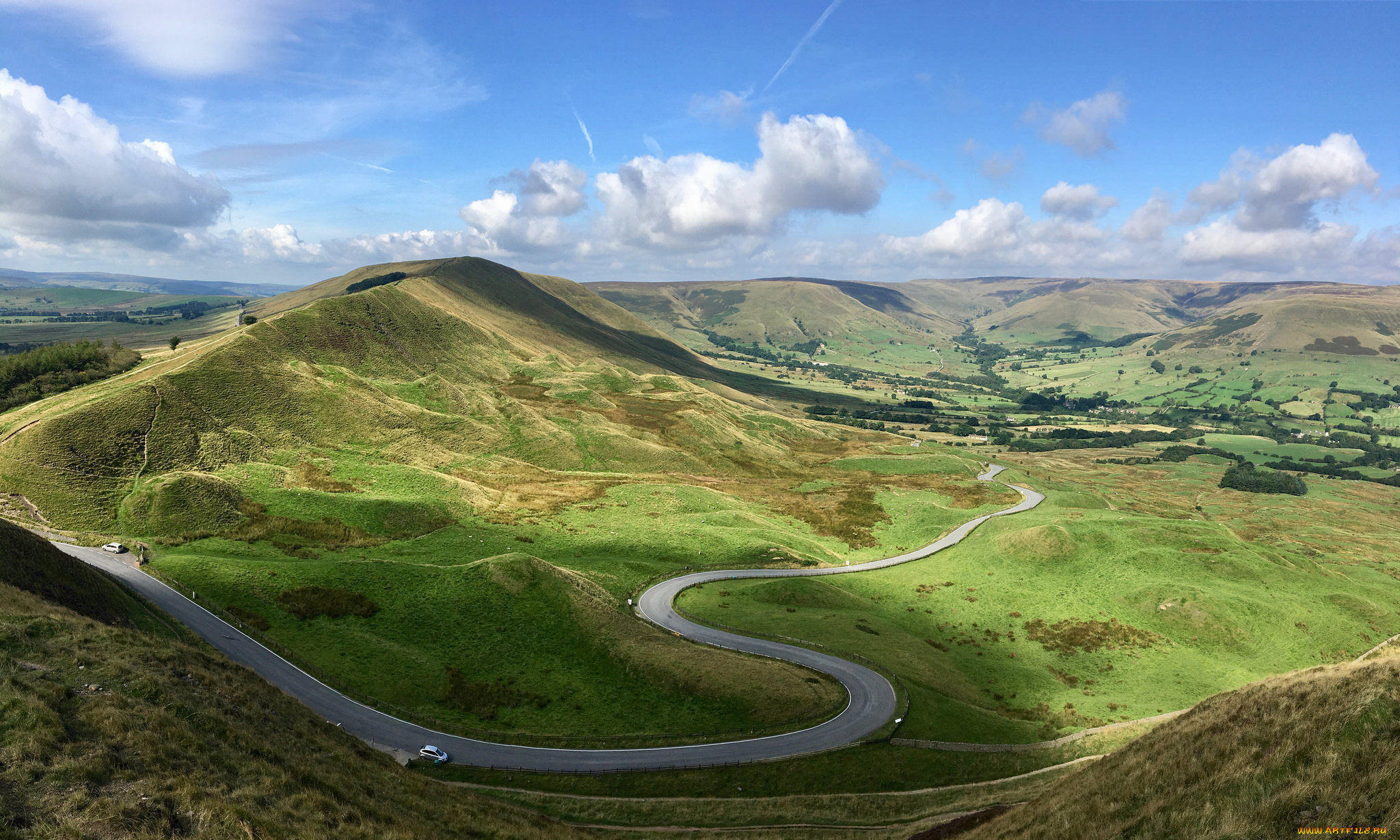 природа, дороги, простор