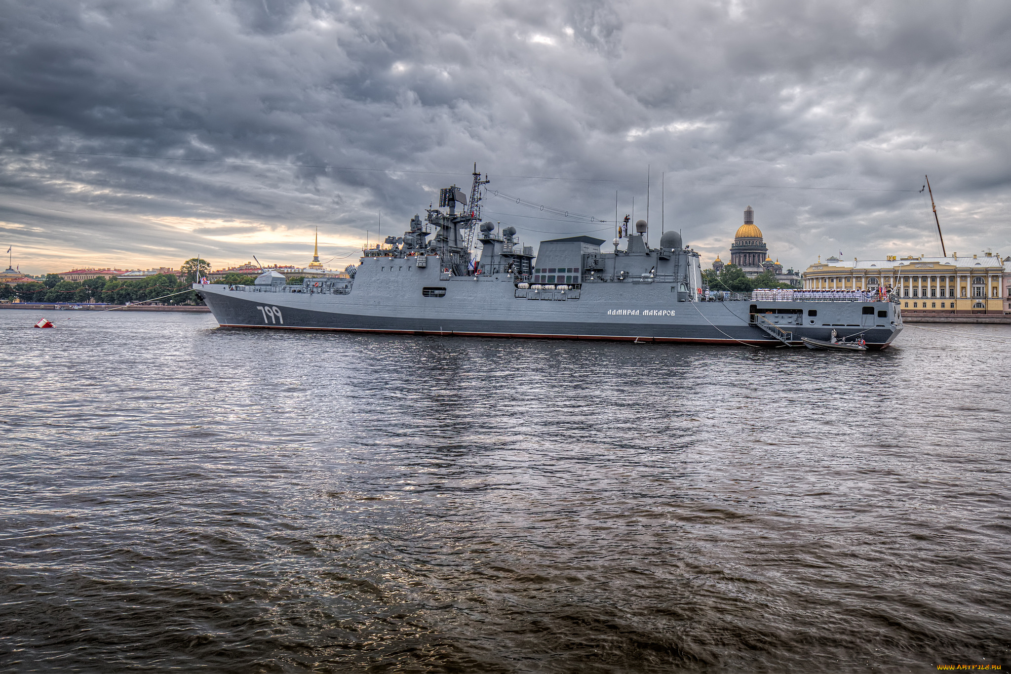 neva, river, in, st, , petersburg, корабли, крейсеры, , линкоры, , эсминцы, река, крейсер, большой, российский, фрегат, адмирал, макаров, вмф, рoссии