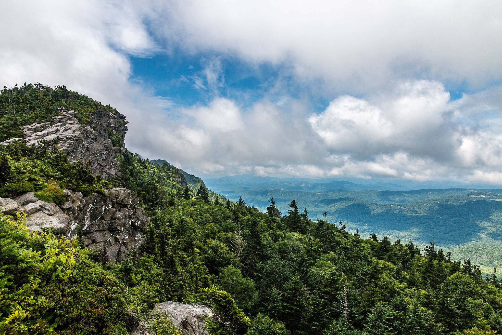 природа, горы, простор