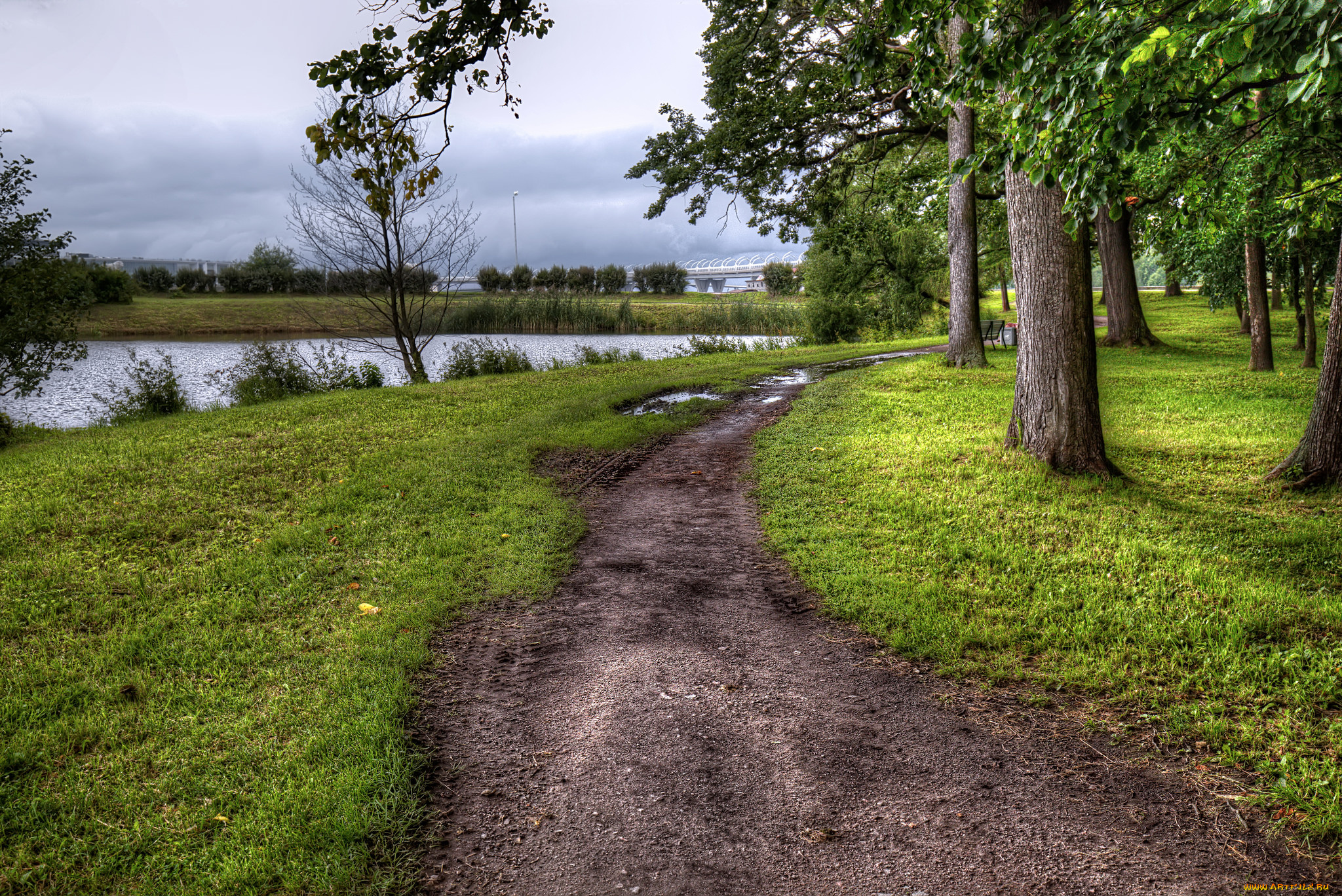 природа, дороги, простор