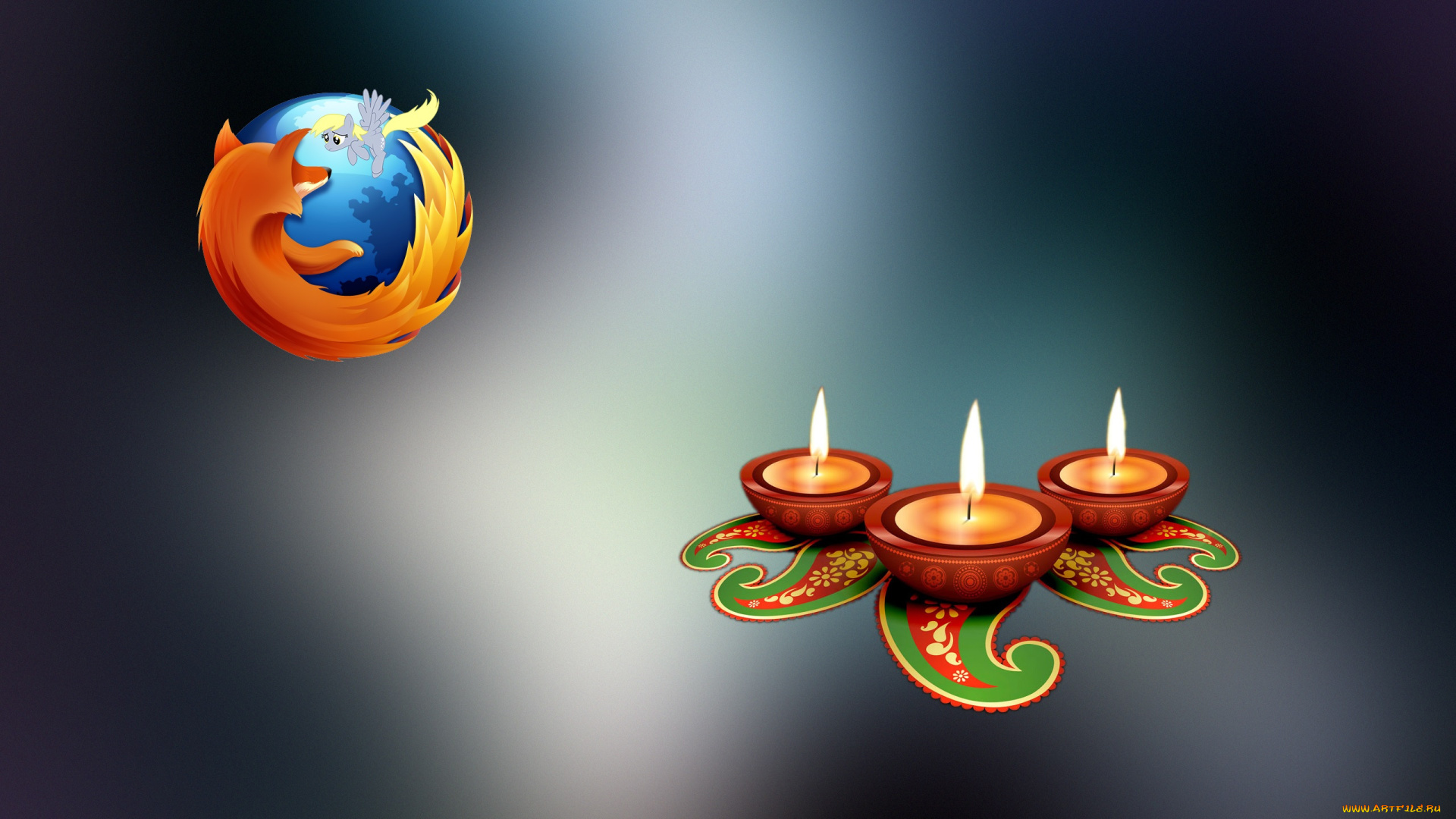 компьютеры, mozilla, firefox, фон, логотип